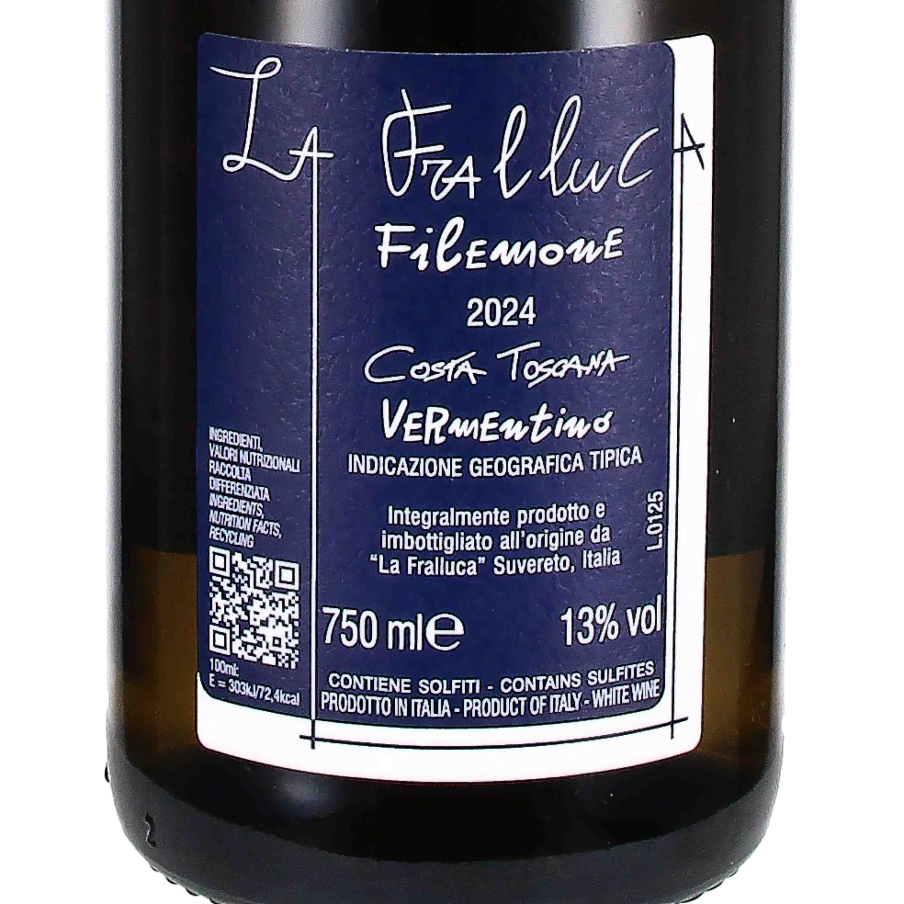 Fralluca Vermentino Costa Toscana IGT Filemone 2024