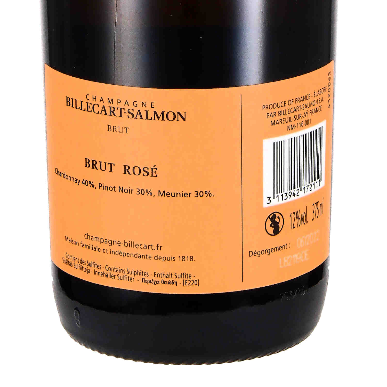 "Le Rosé" brut AOC Champagne - halbe Flasche