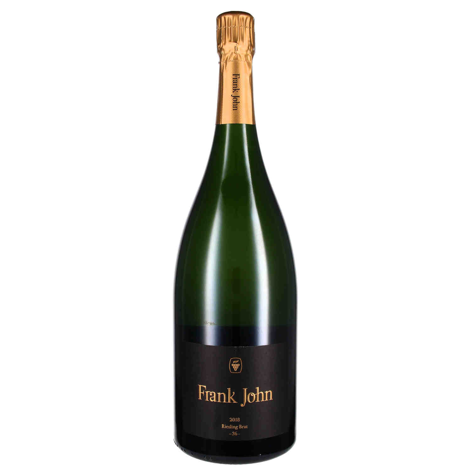Riesling brut - 36 -, Sekt b.A.Pfalz  2018 (bio) - Magnum