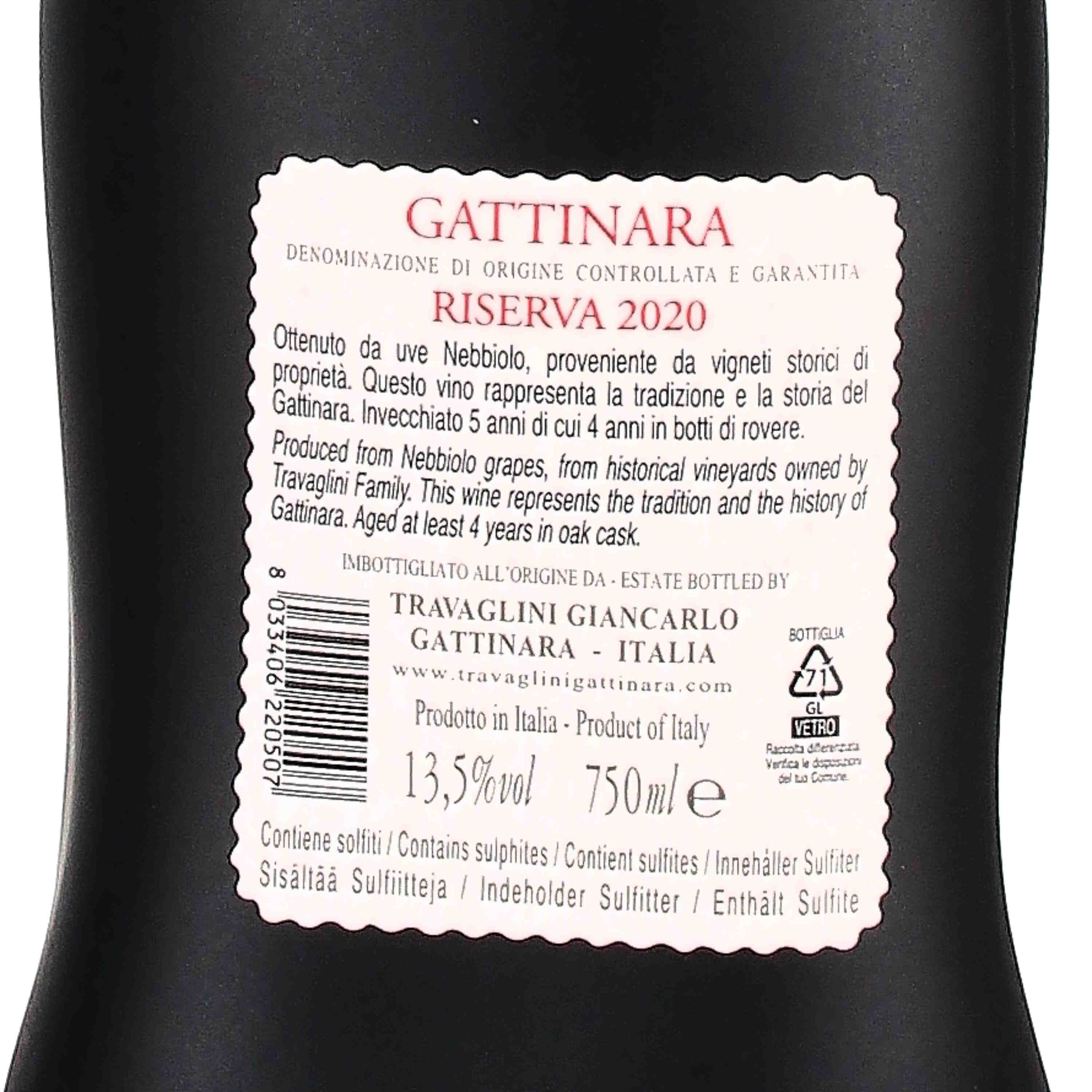 Gattinara DOCG Riserva 2020
