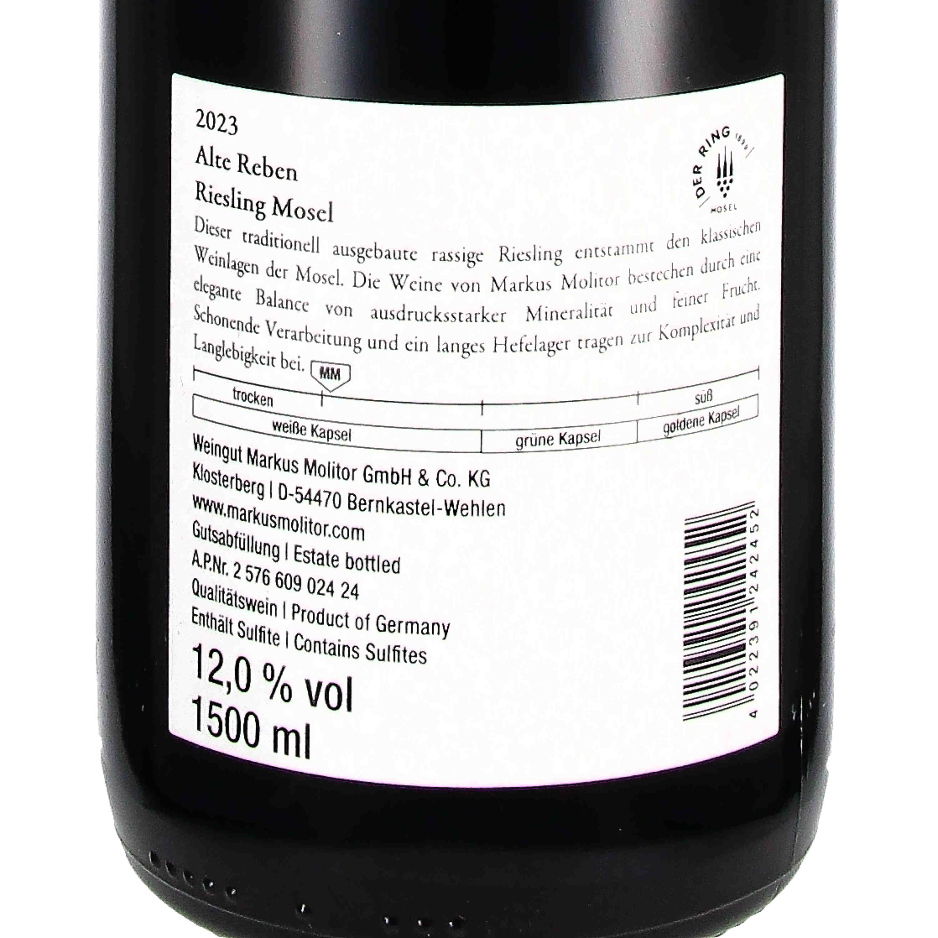 Riesling Alte Reben Mosel 2023 - Magnum