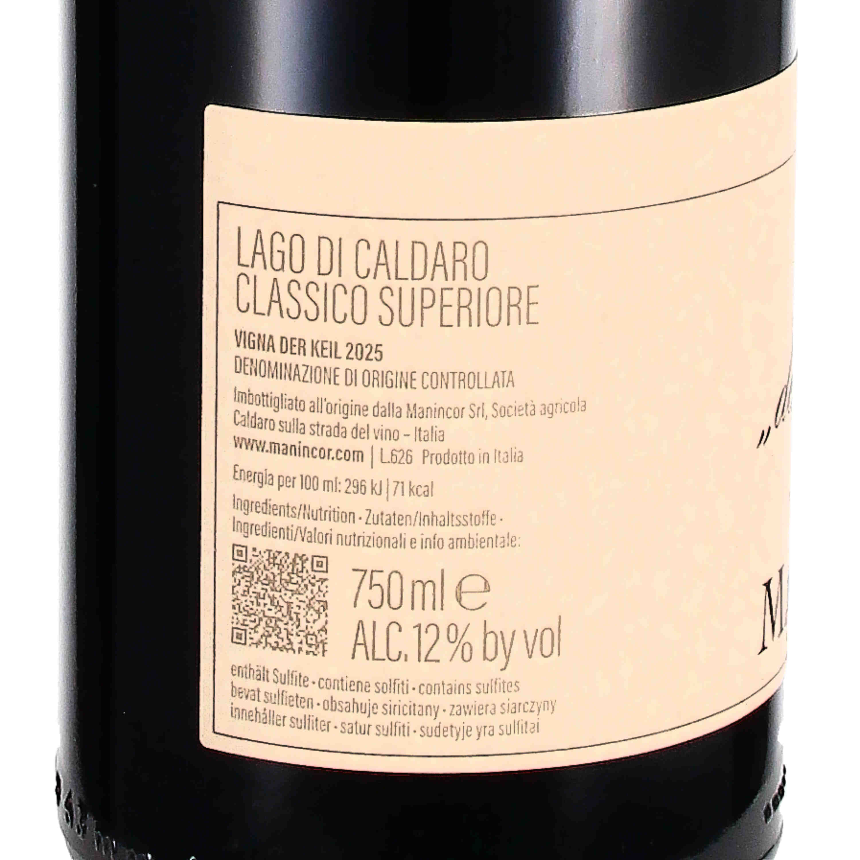Kalterer See Classico Superiore Keil 2025 Alto Adige DOC  (bio)