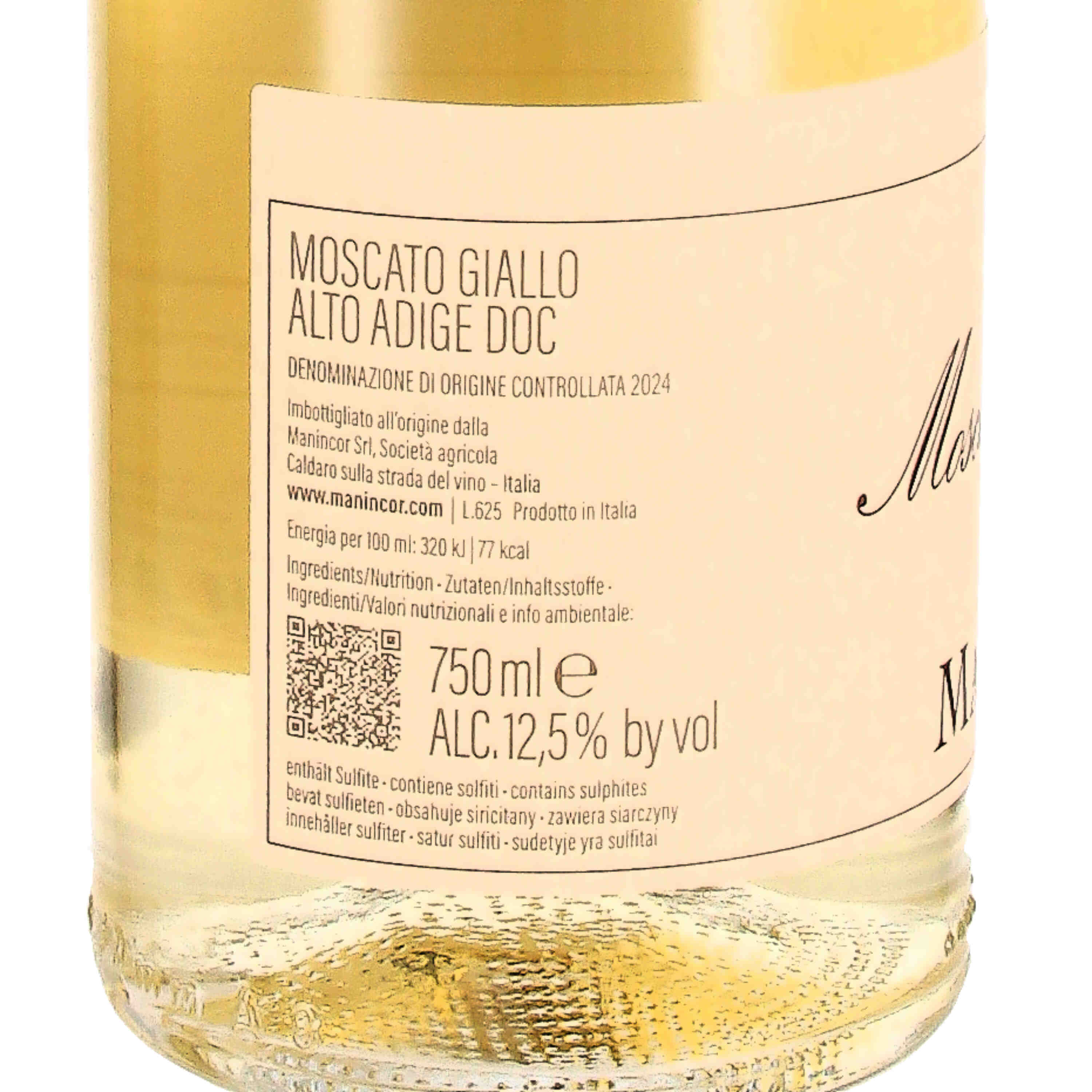 Moscato Giallo Alto Adige DOC 2024 (bio)