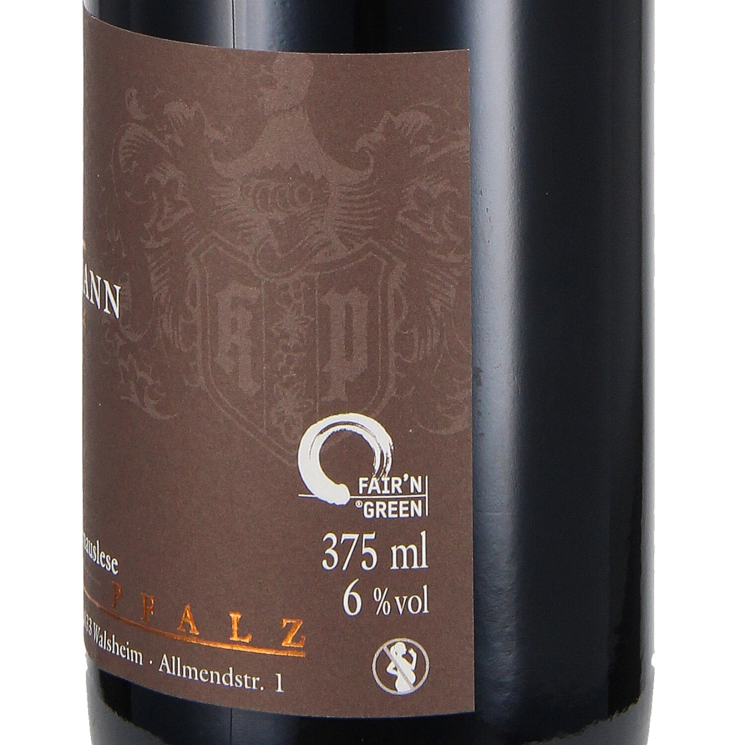 Riesling Trockenbeerenauslese Walsheimer Silberberg edelsüß 2015 - halbe Flasc