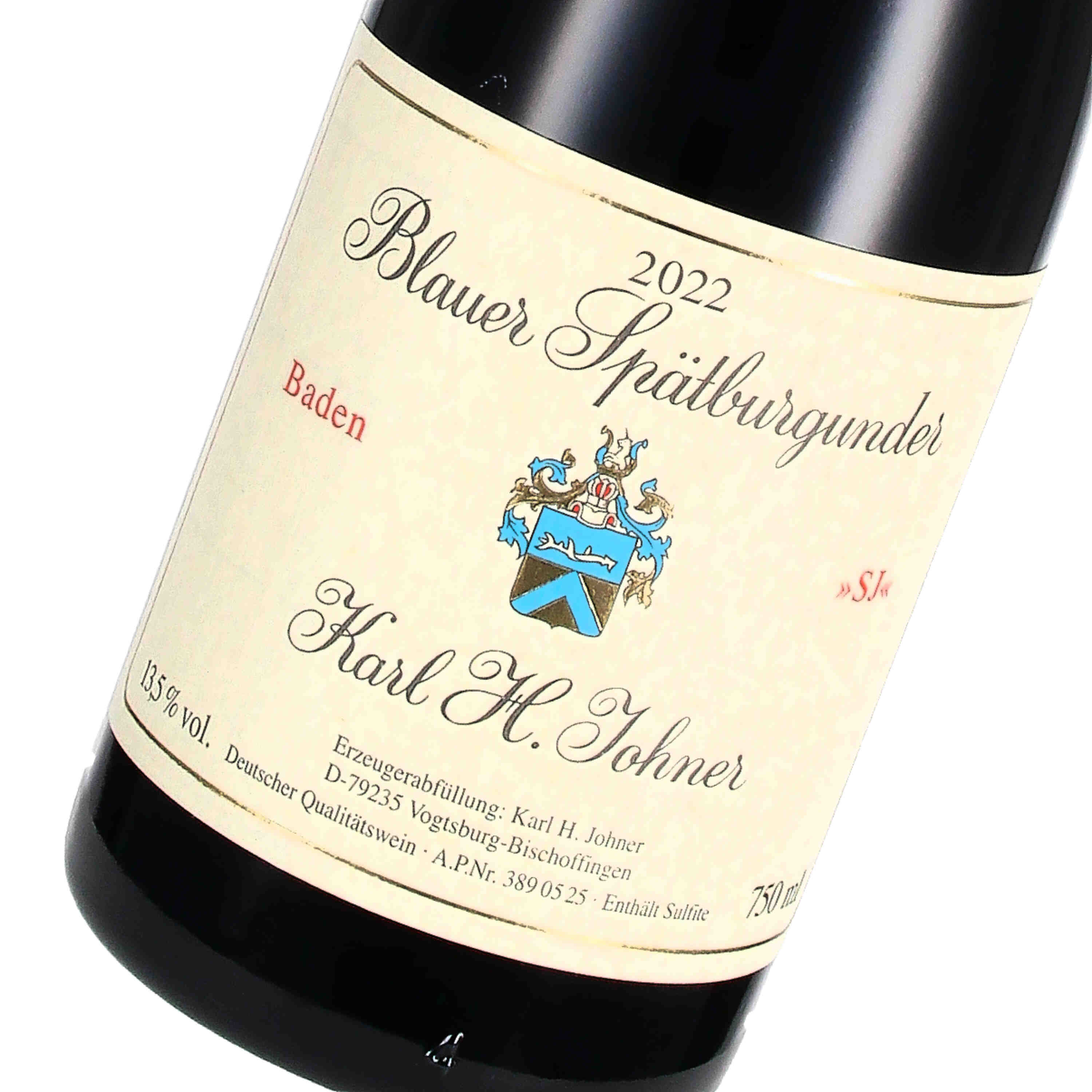 Blauer Spätburgunder "SJ" 2022