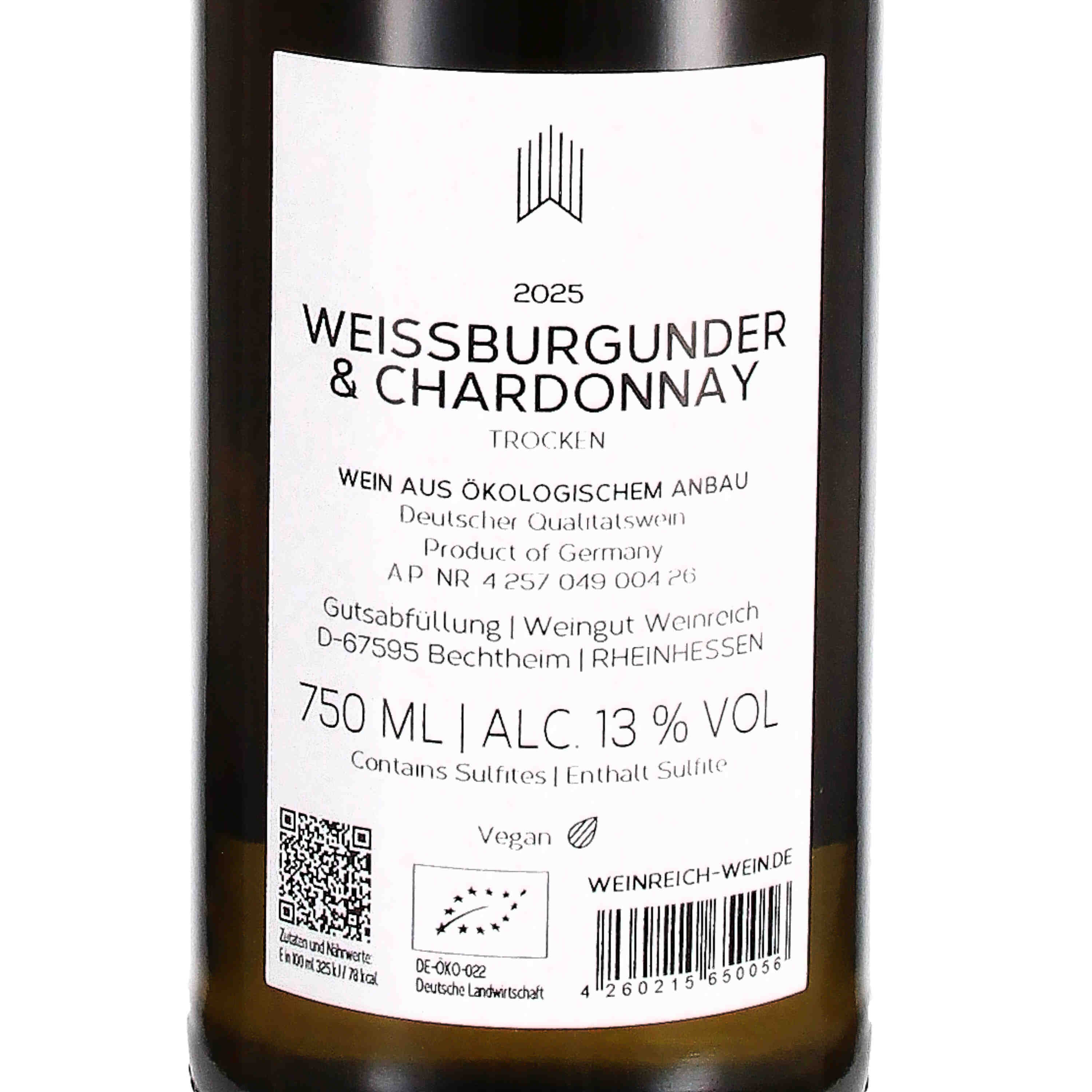 Chardonnay & Weissburgunder trocken 2025 (bio)