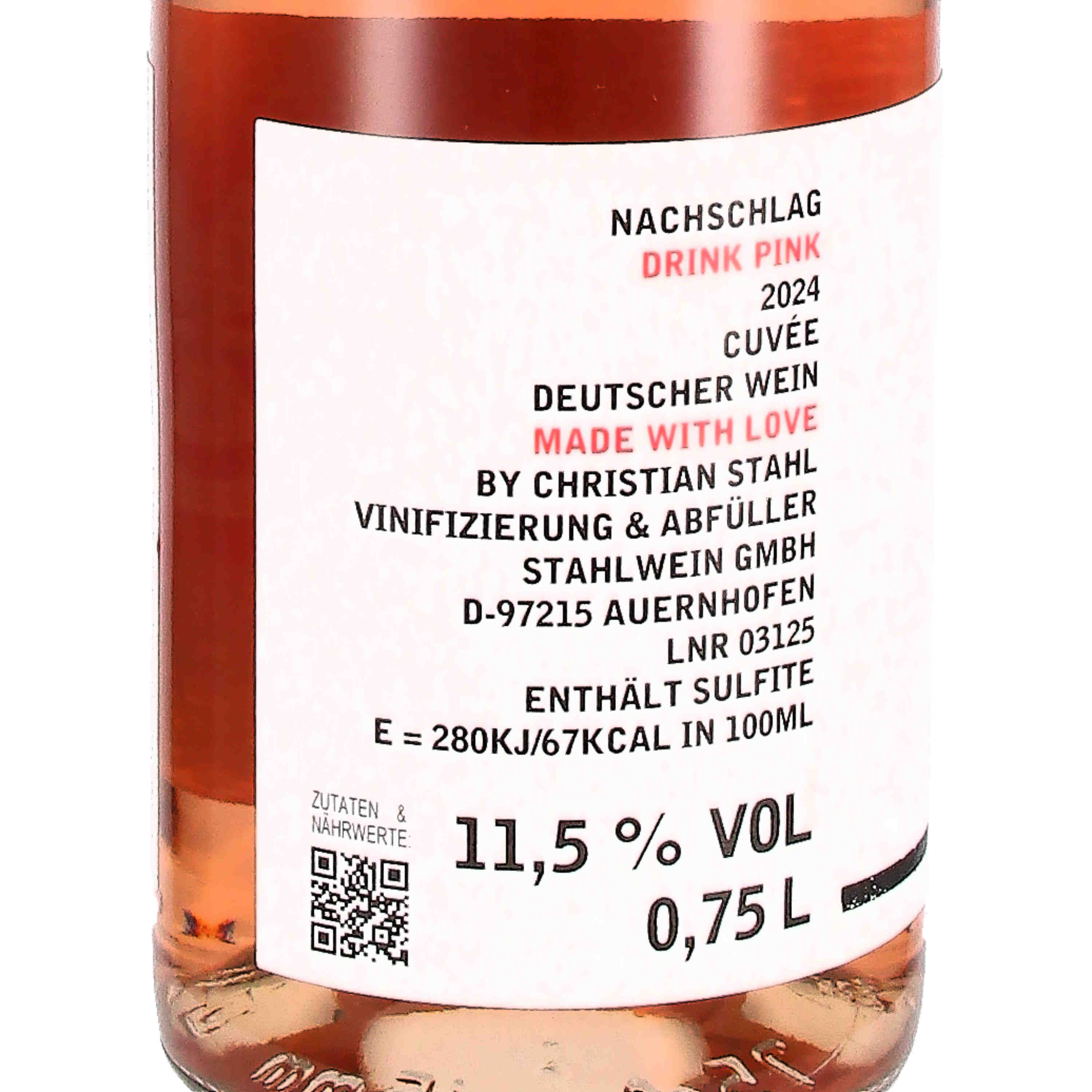 Rosé DRINK PINK [NACHSCHLAG] 2024, Qw