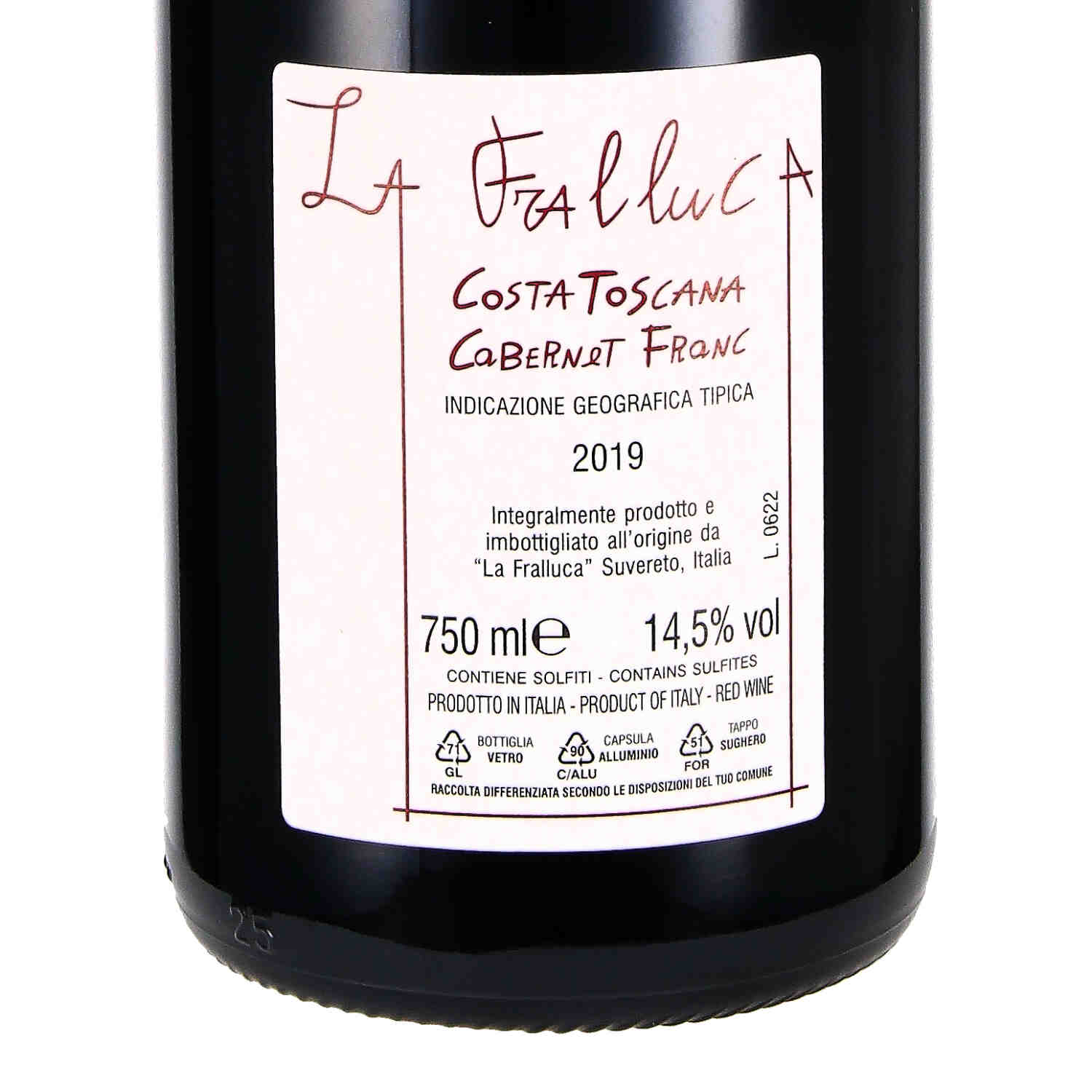 Cabernet Franc Costa Toscana IGT 2019