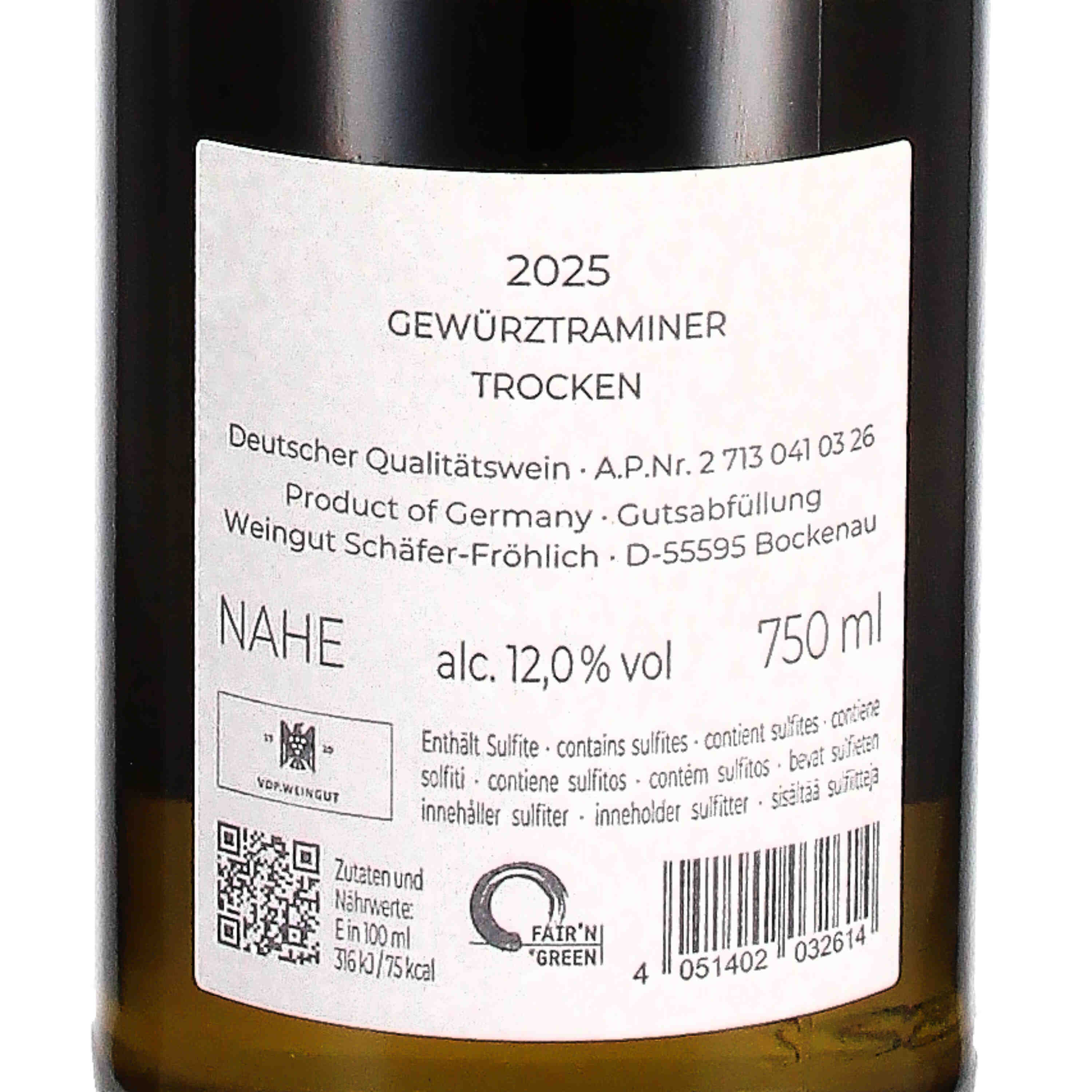 Nahe Gewürztraminer trocken 2025