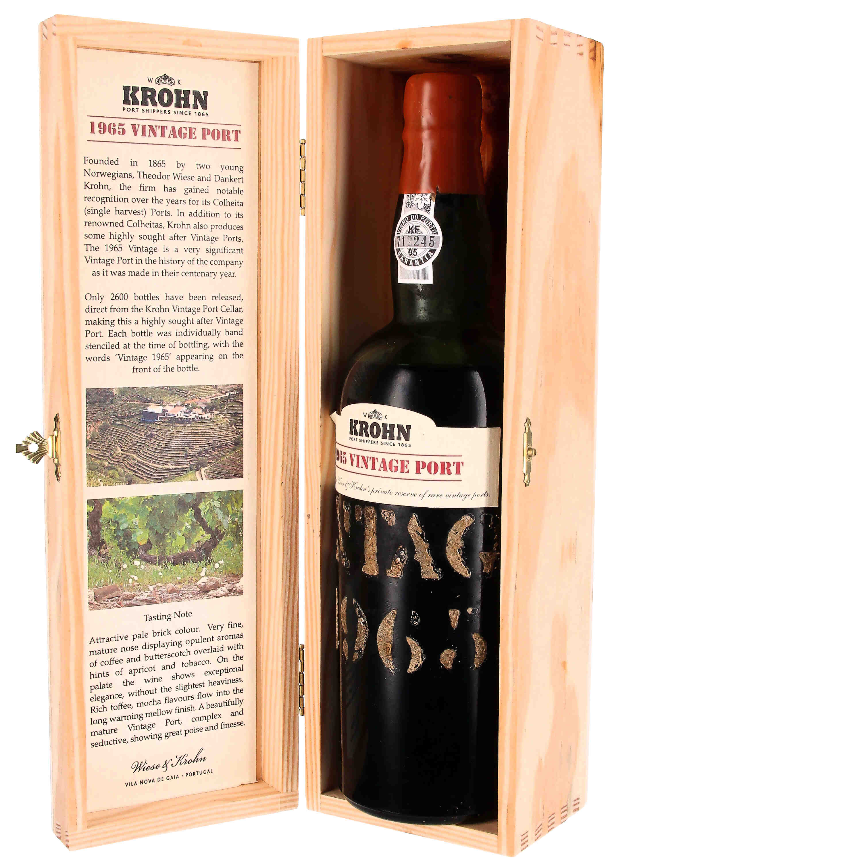 Krohn Vintage 1965 Port in der OHK, limitiert