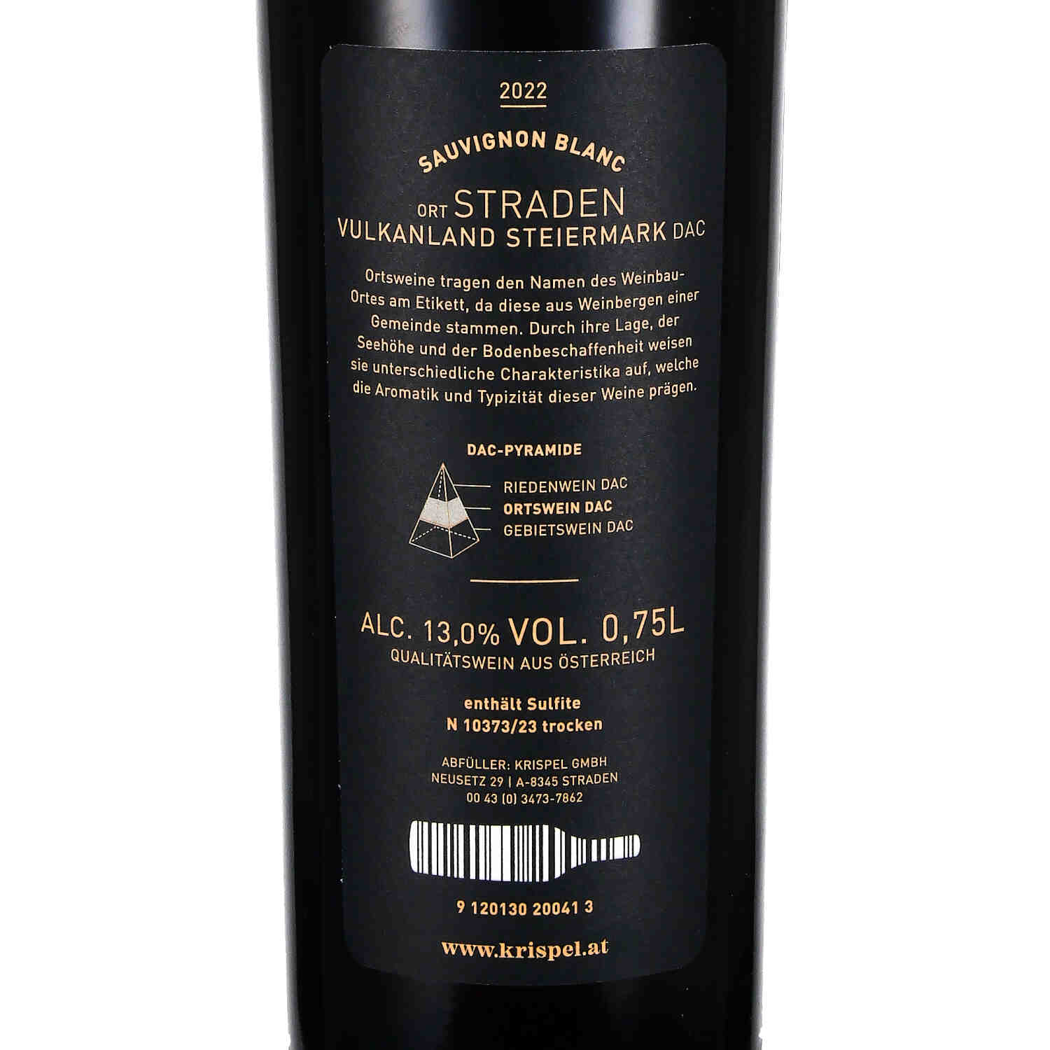 Sauvignon Blanc Straden DAC 2022