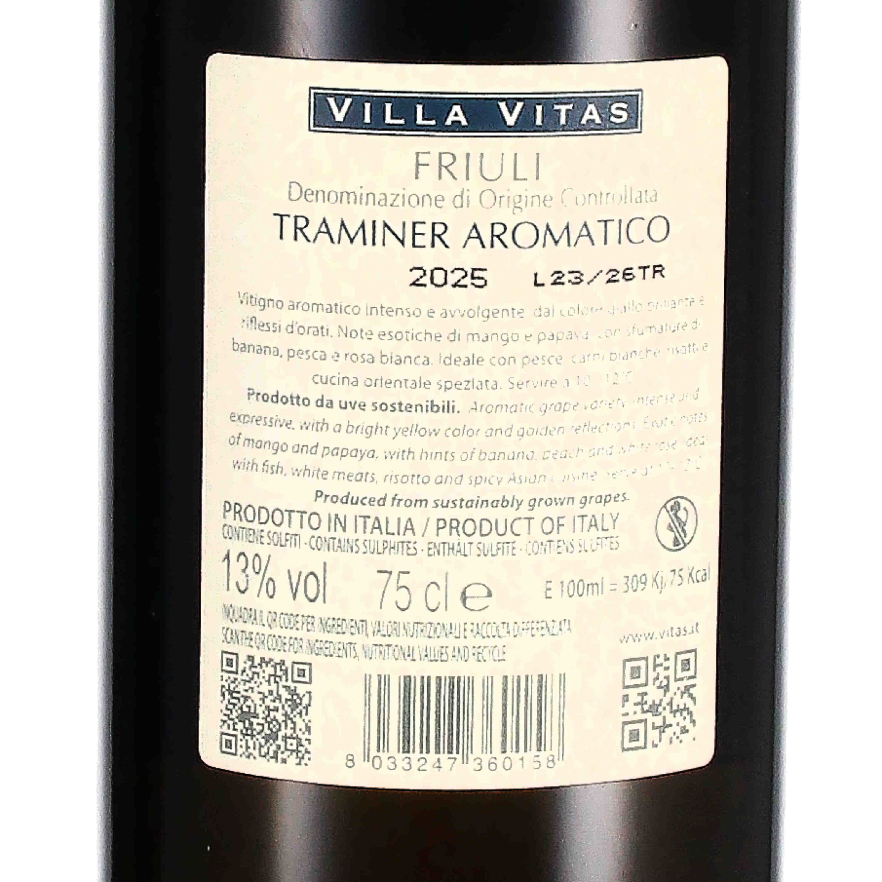 Traminer Aromatico Friuli DOC 2025