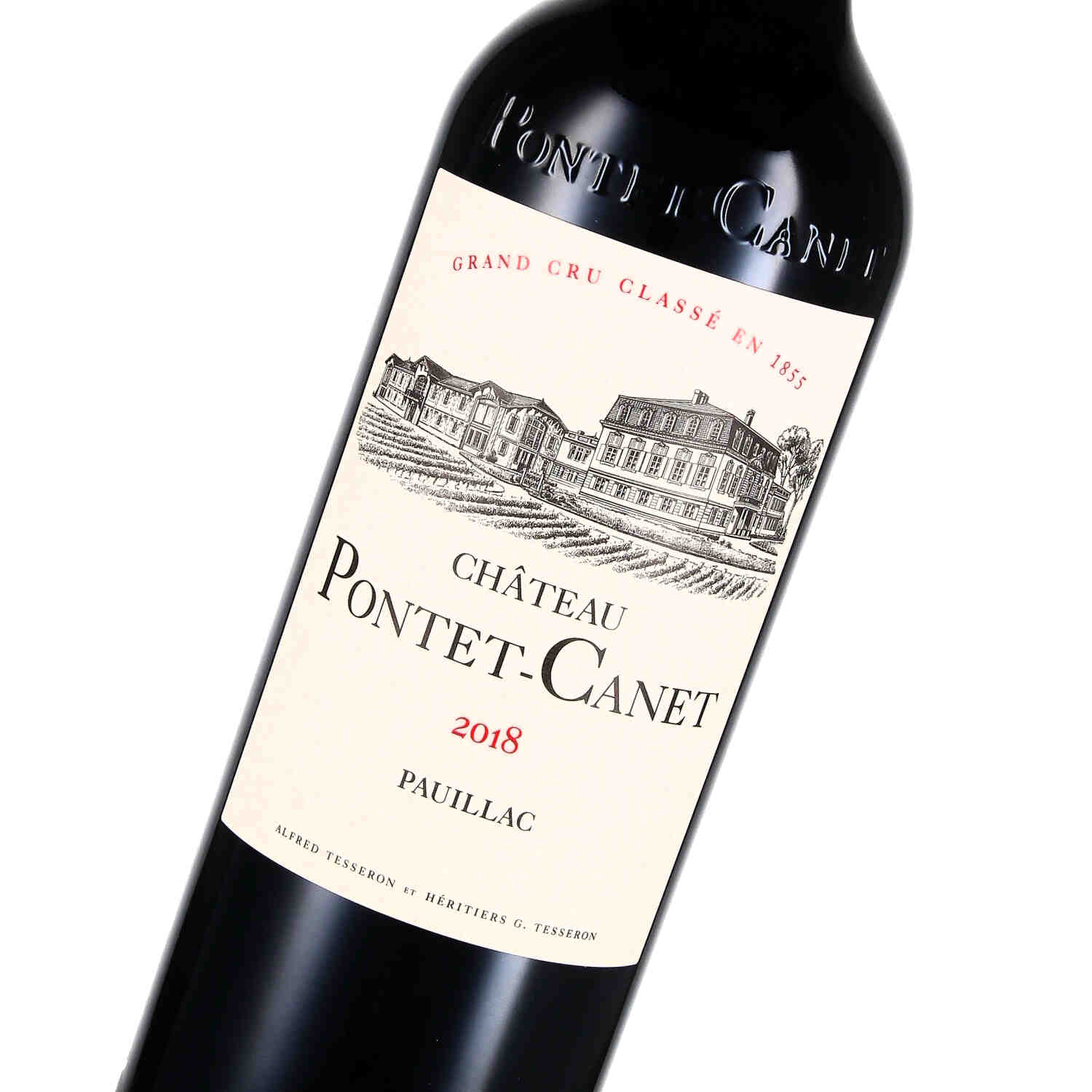 Château Pontet Canet Pauillac 5ème Cru Classé 2018 (bio)