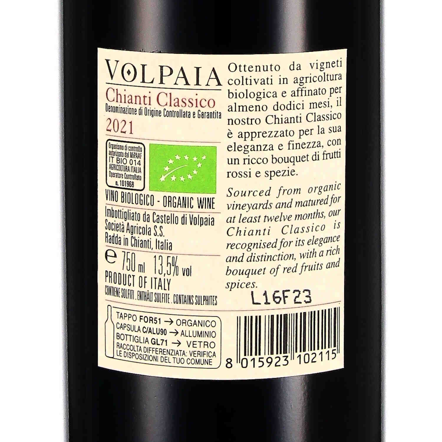 Chianti Classico DOCG 2021 (bio)