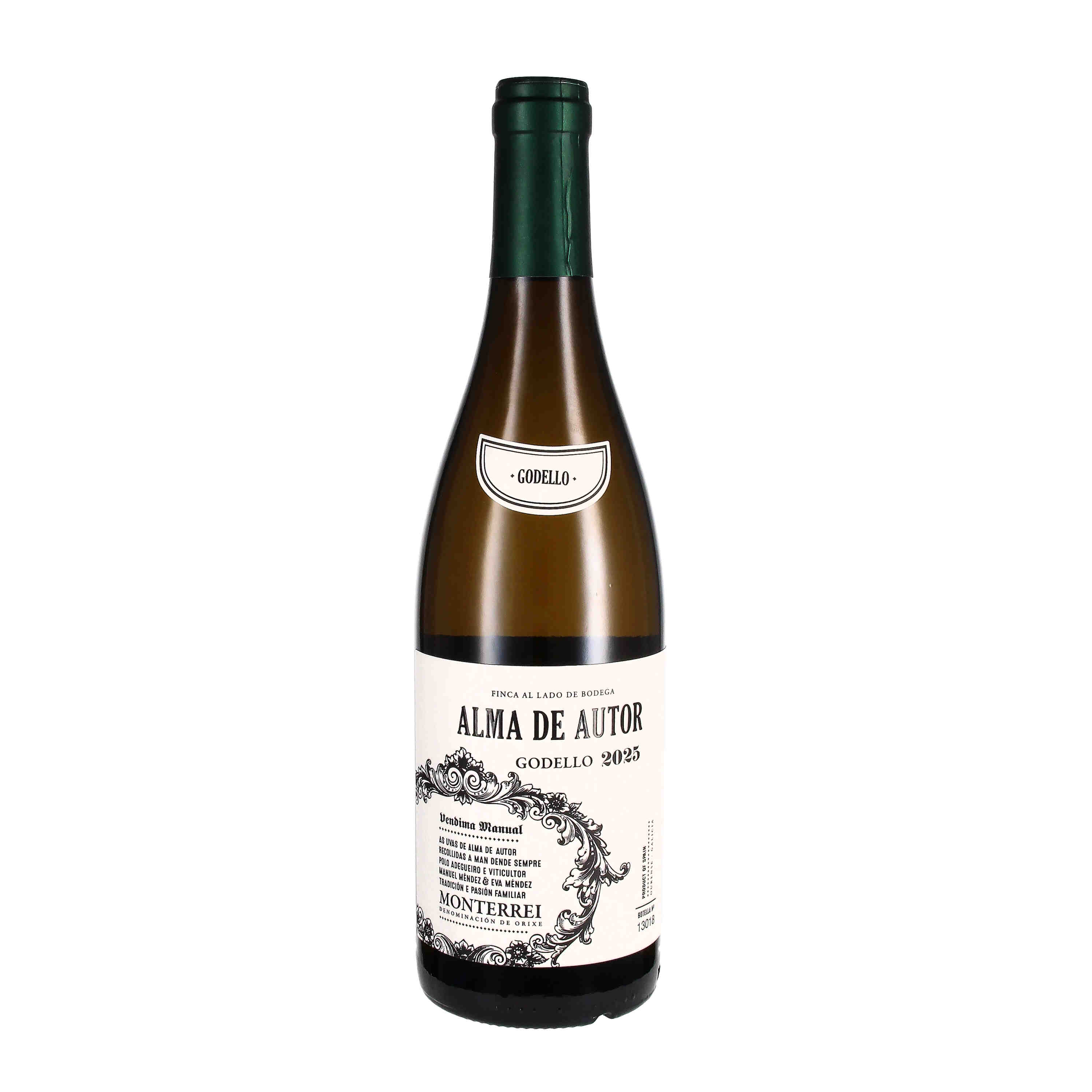 Godello Old Vines Alma de Autor Monterrei D.O. 2025