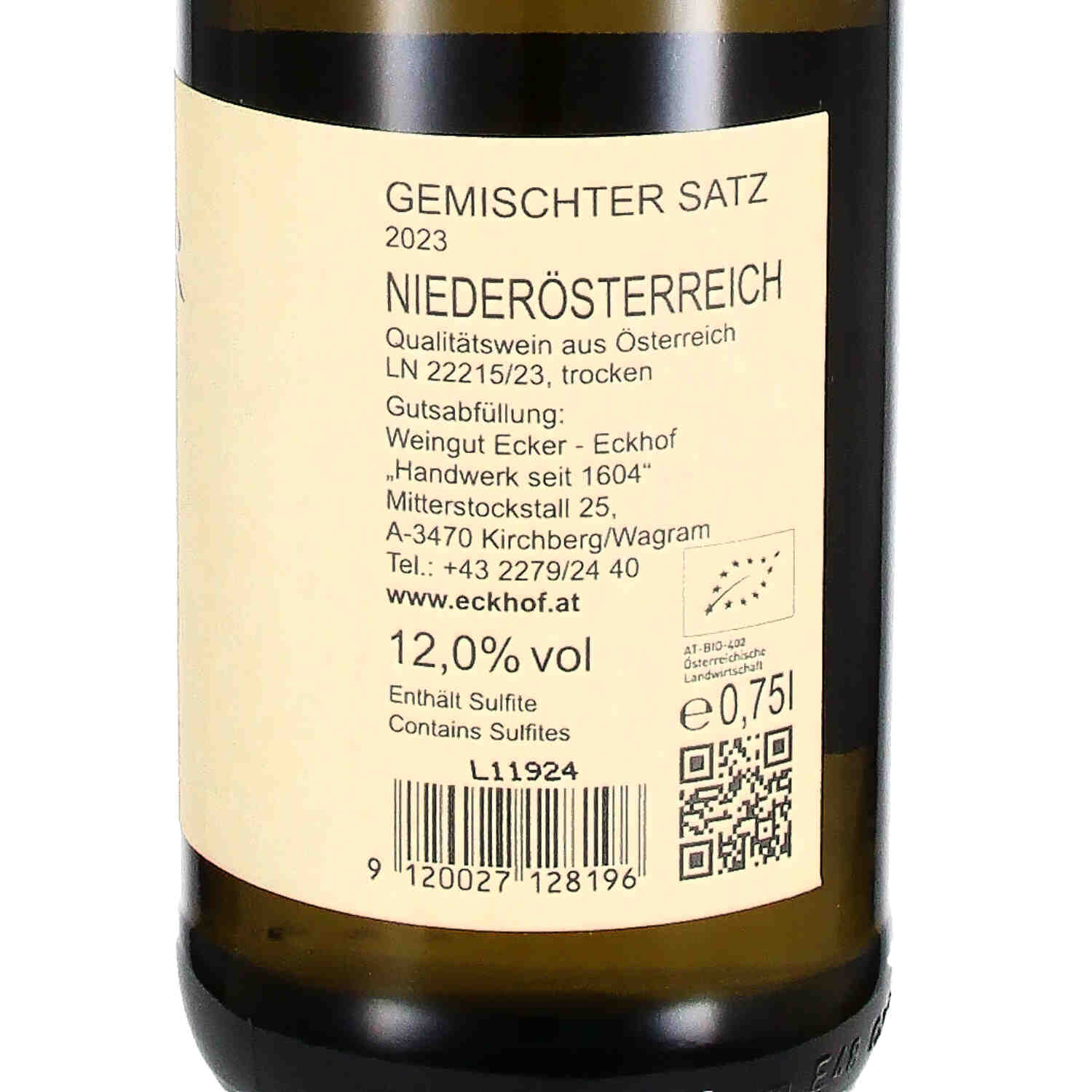 Gemischter Satz 2023, QW (bio)