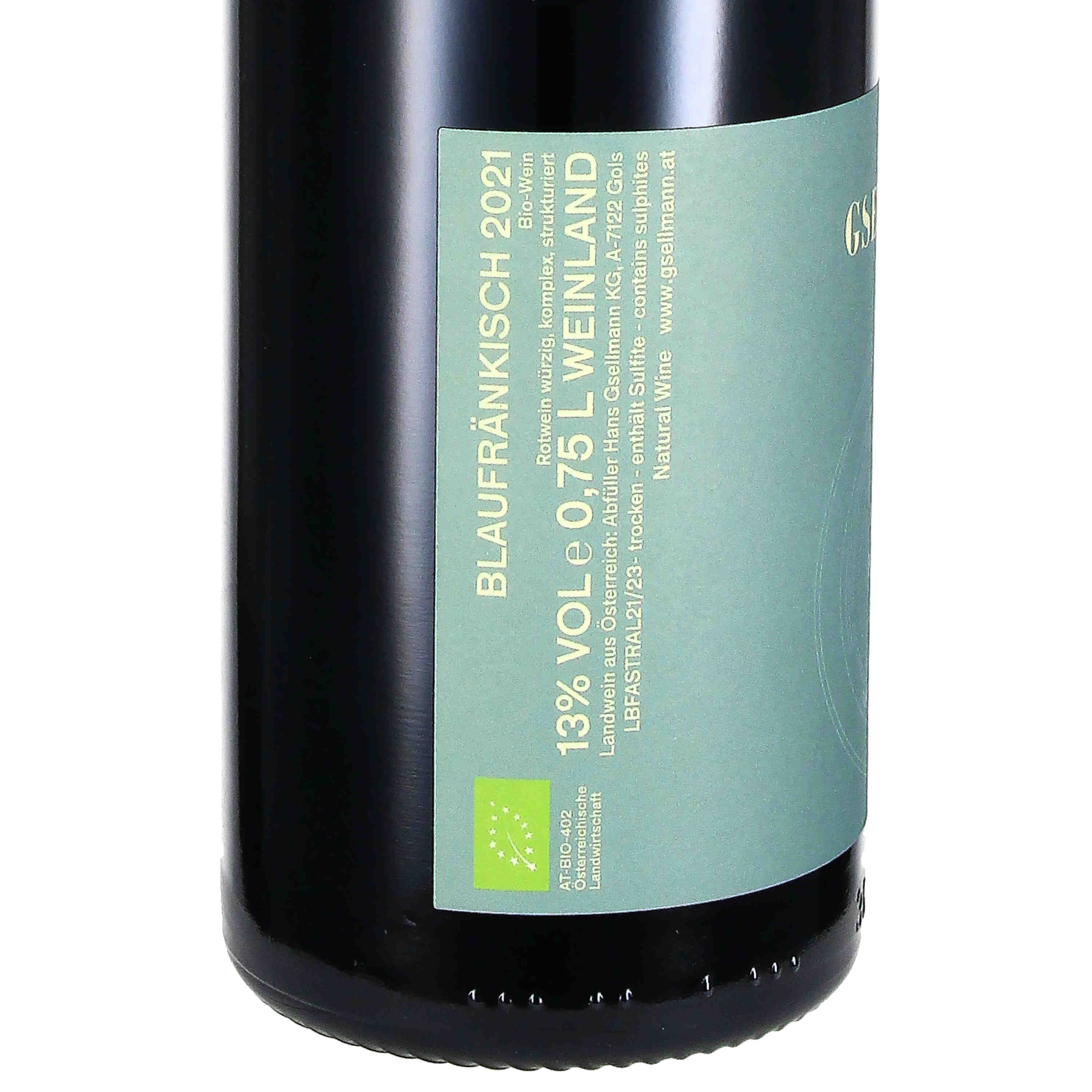 Blaufränkisch Astral 2021 Qw (bio)