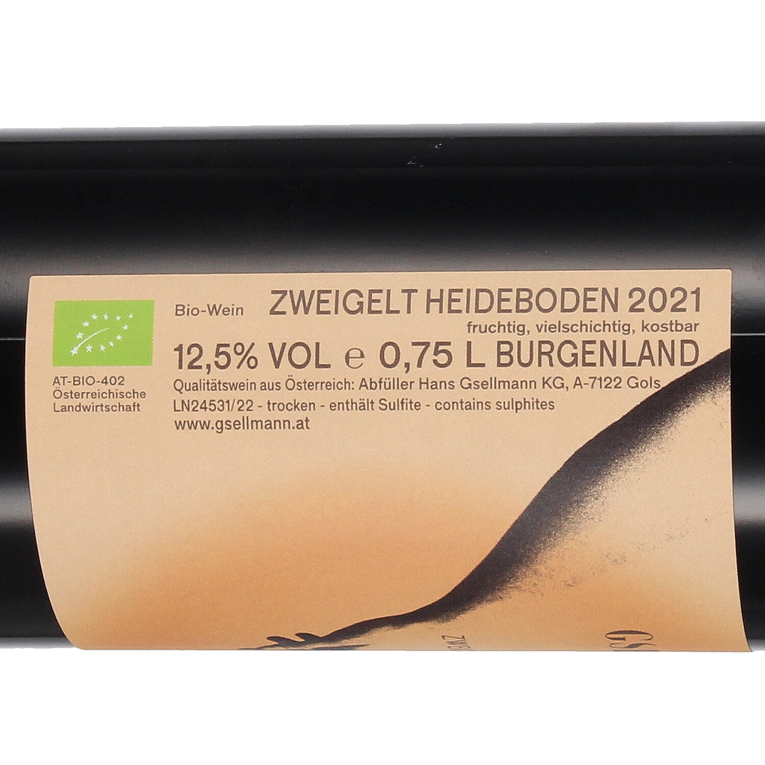 Blauer Zweigelt Heideboden 2021, Qw (bio)