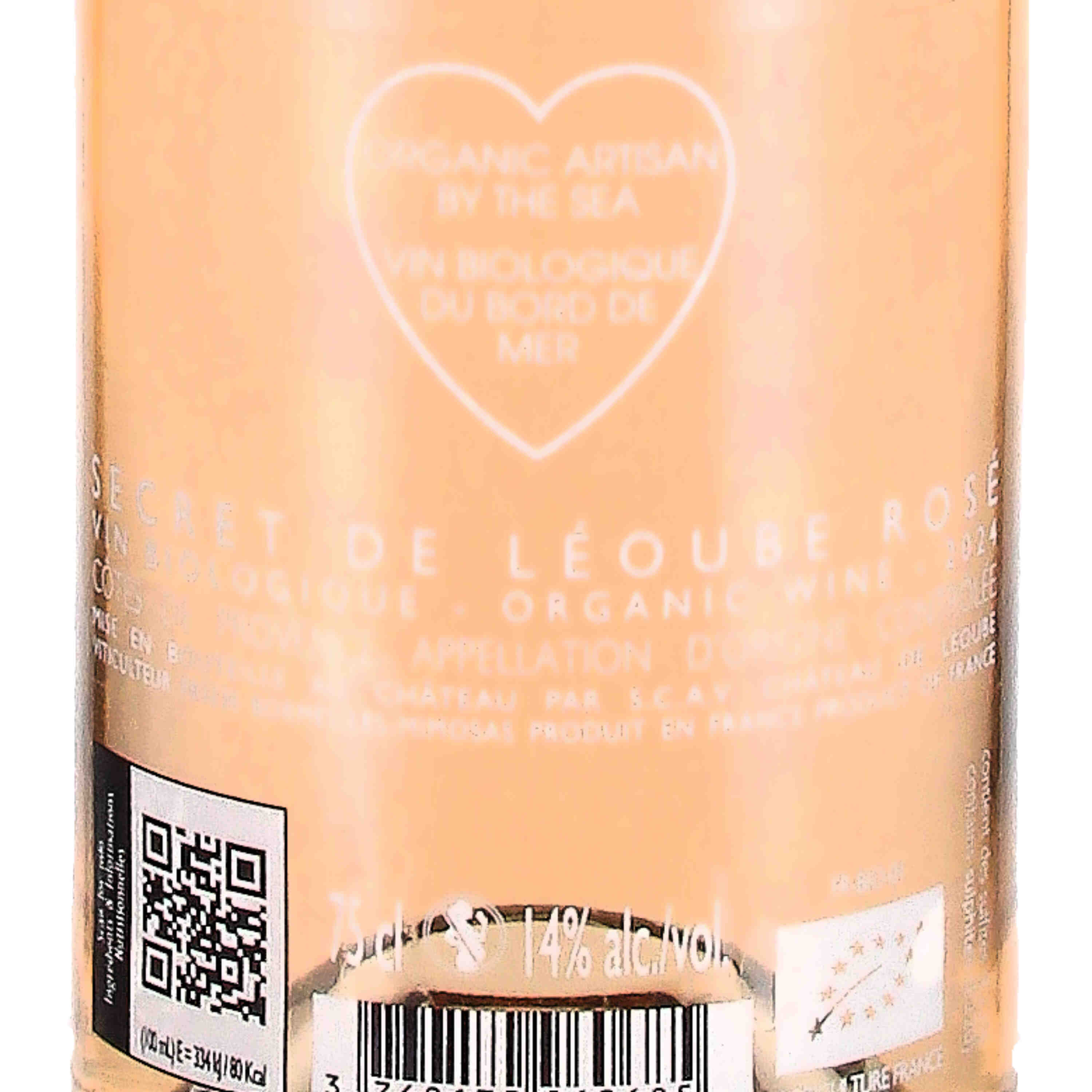 SECRET de Léoube Rosé Côtes de Provence 2025 (bio)