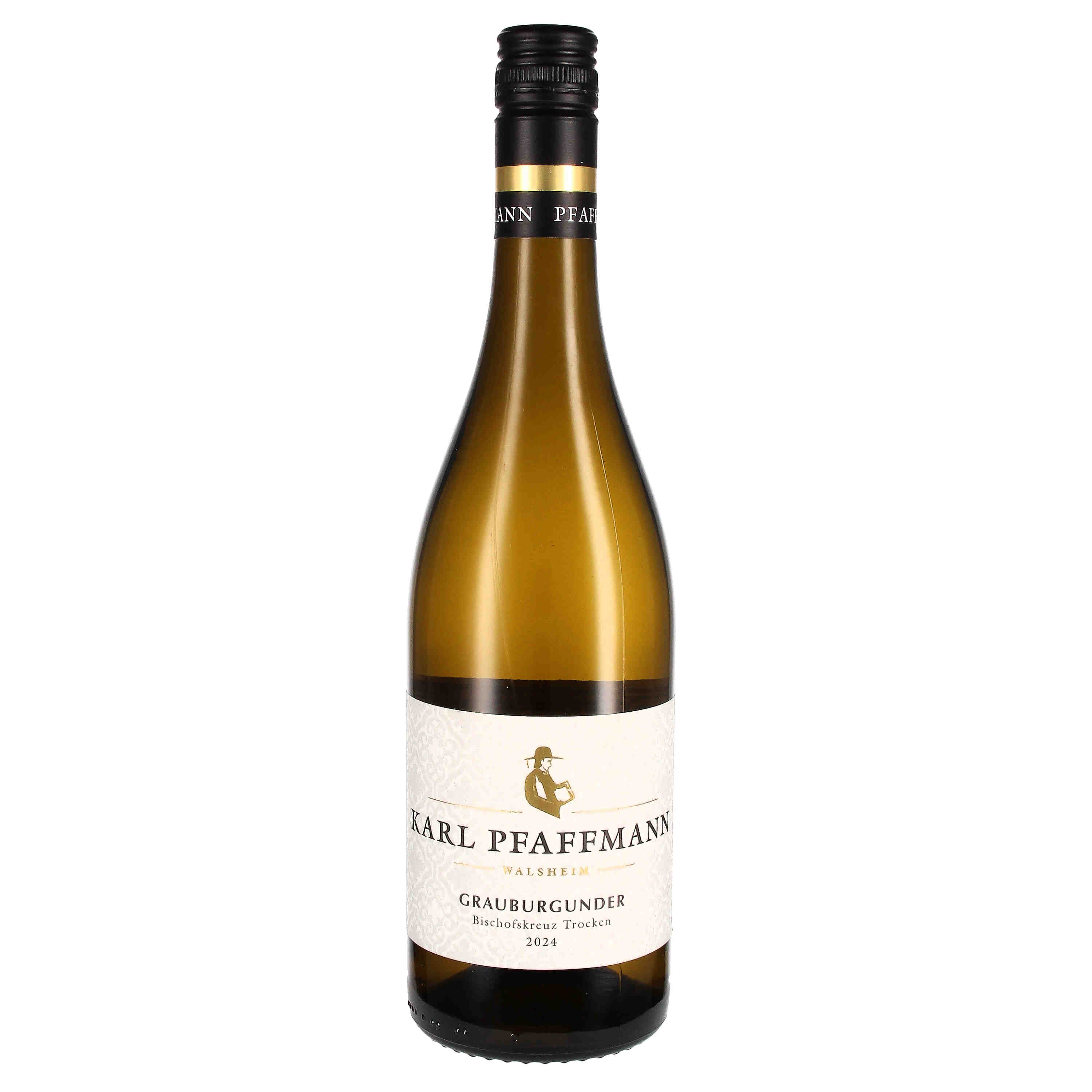 Grauburgunder trocken Nußdorfer Bischofskreuz 2024, Qw