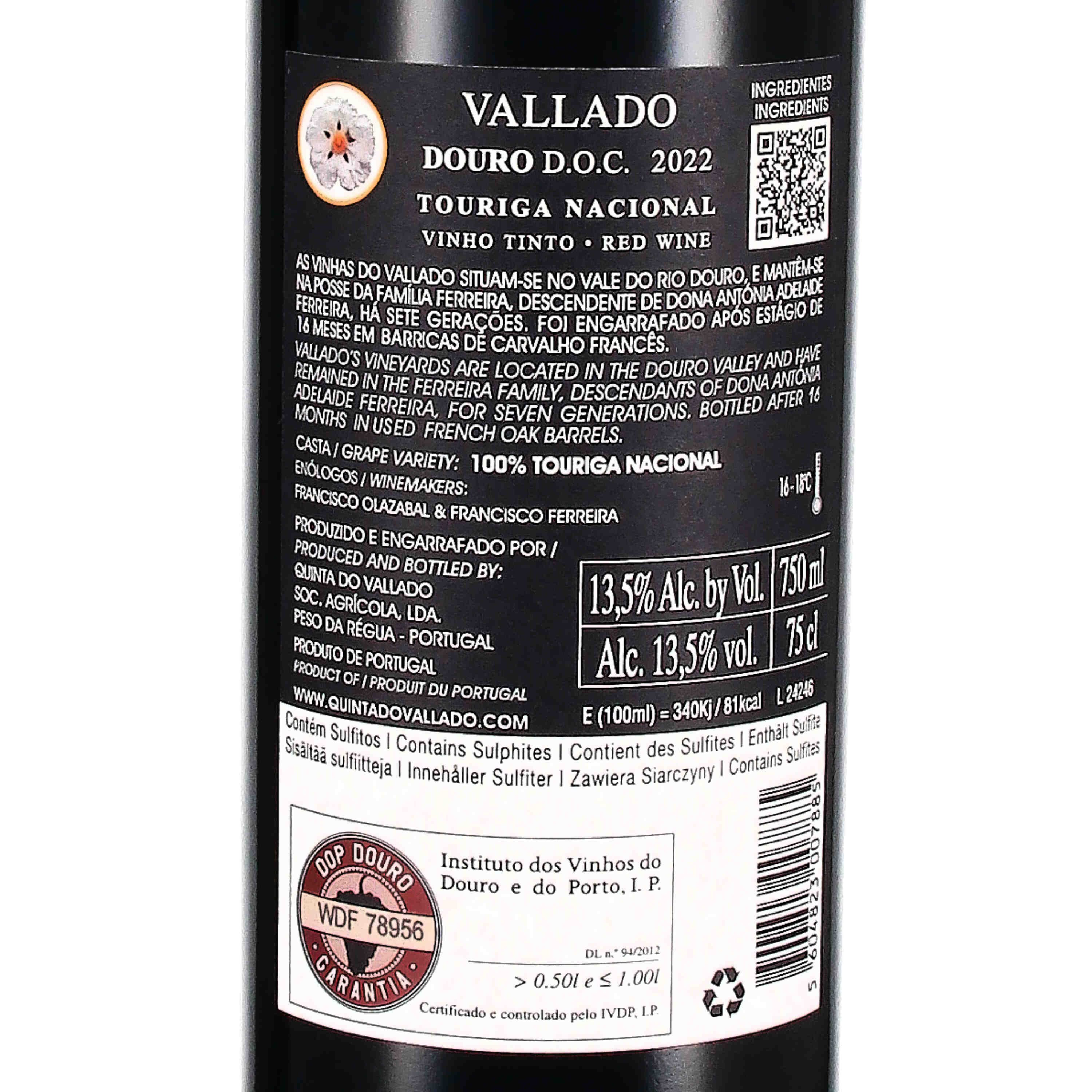 Touriga Nacional Tinto Douro DOC 2022