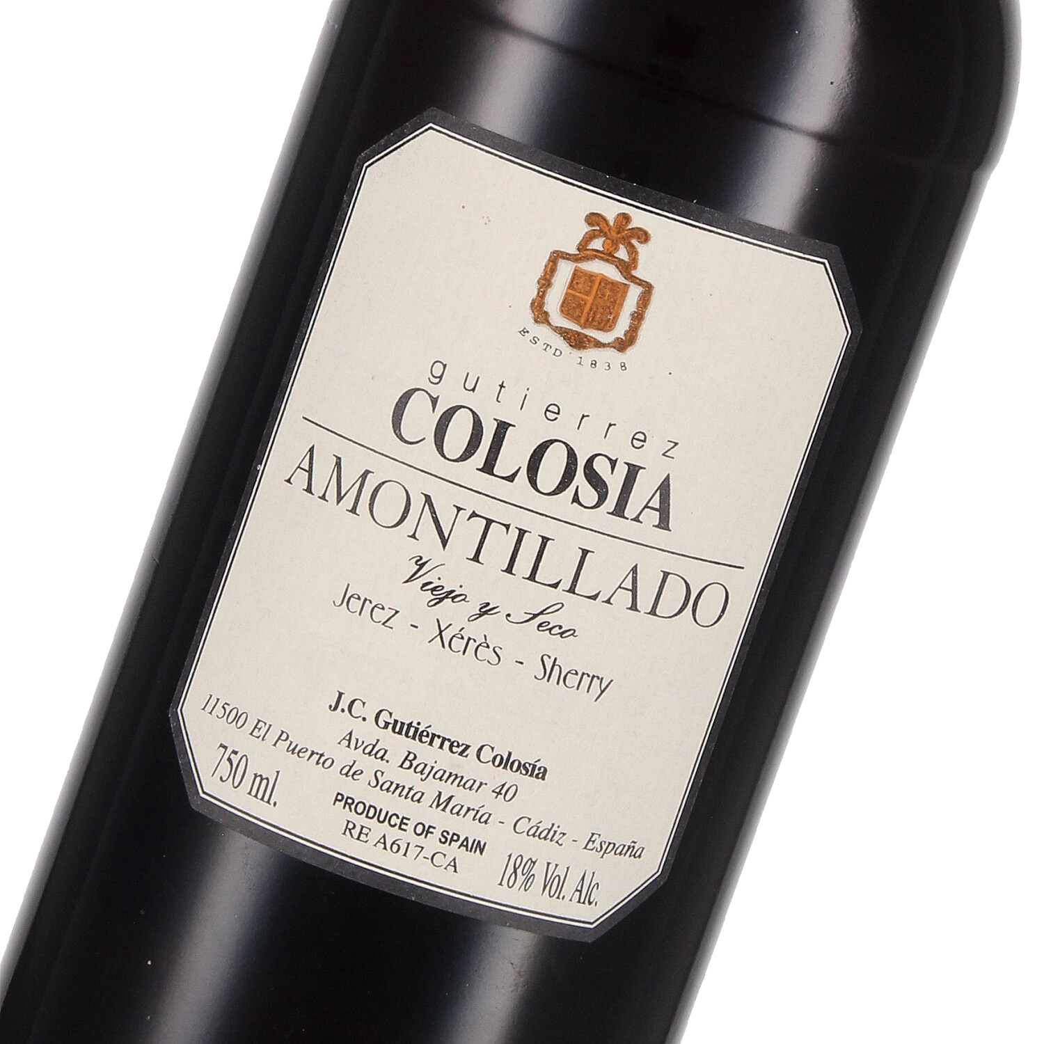 Sherry Gutierrez Colosía Amontillado