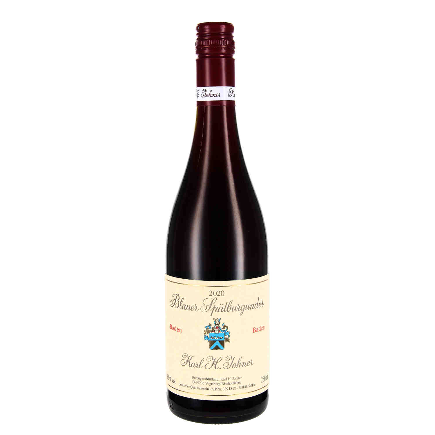 Blauer Spätburgunder 2020, QW