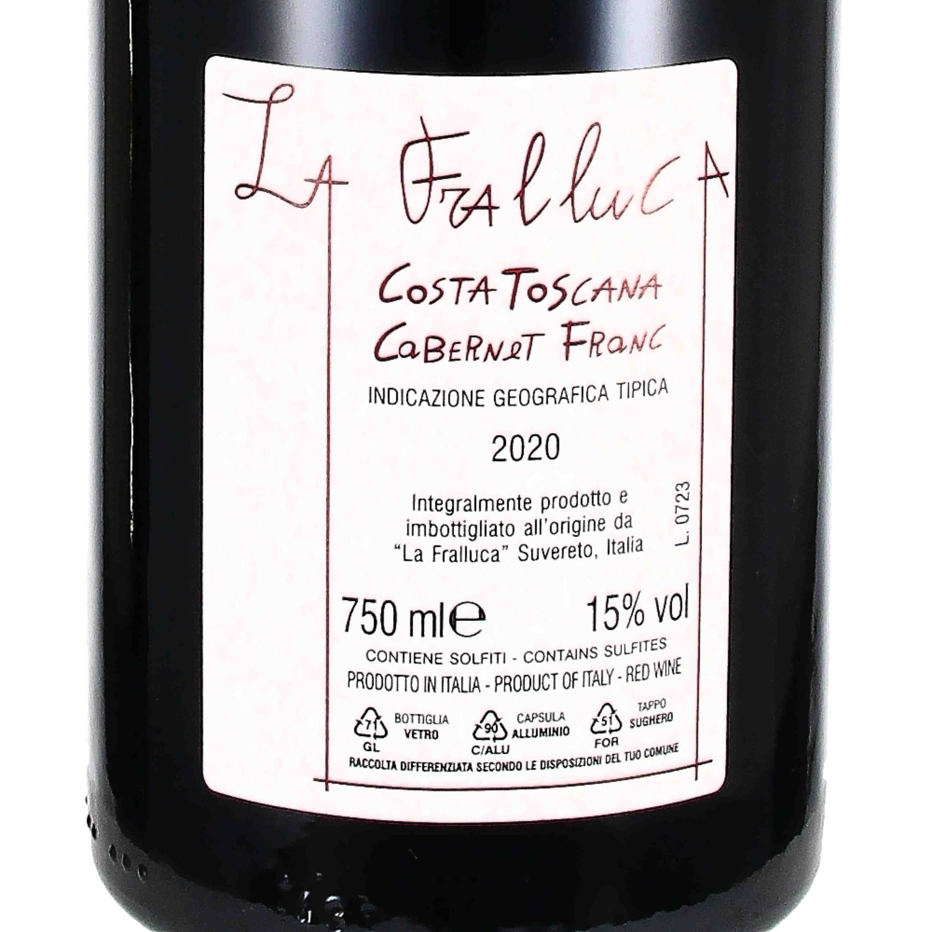 Cabernet Franc Costa Toscana IGT 2020