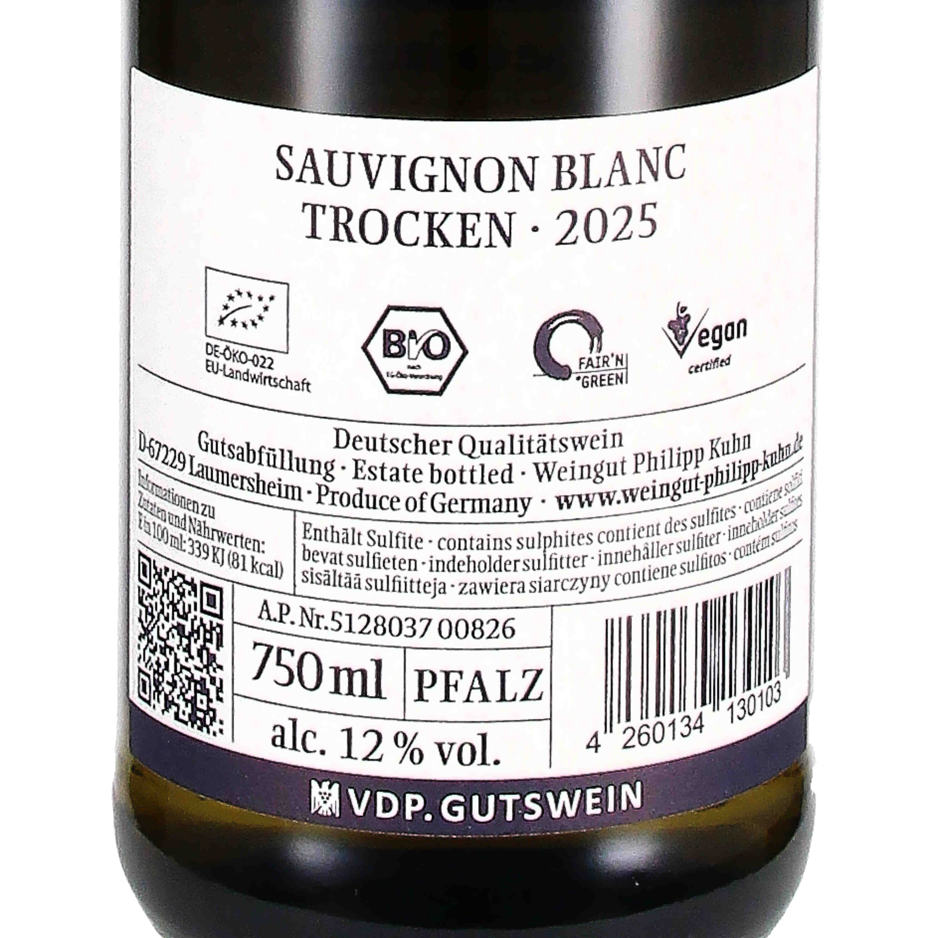 Sauvignon Blanc "Tradition" VDP.Gutswein 2025 (bio)