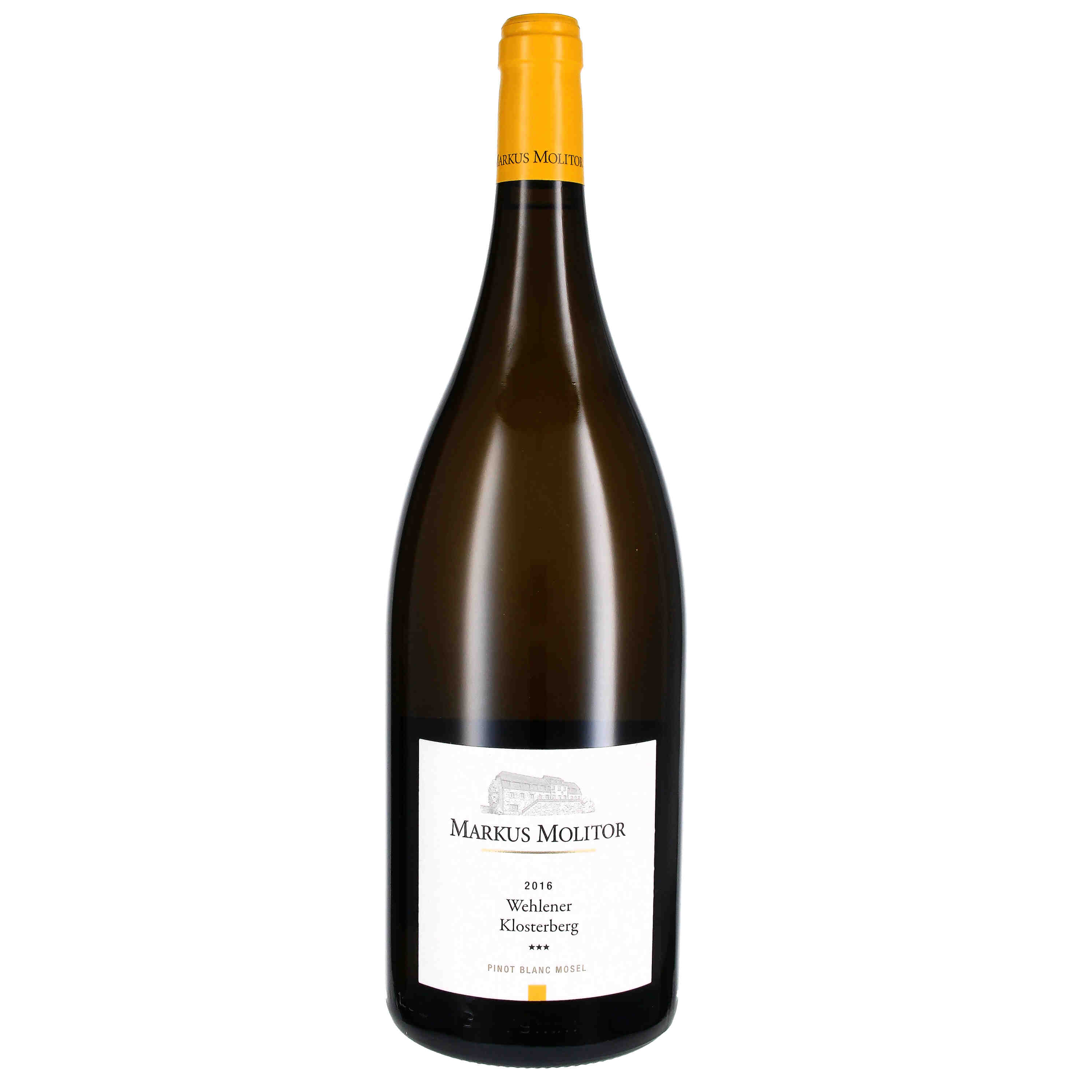 Pinot Blanc Wehlener Klosterberg  *** 2016 QbA - Magnum