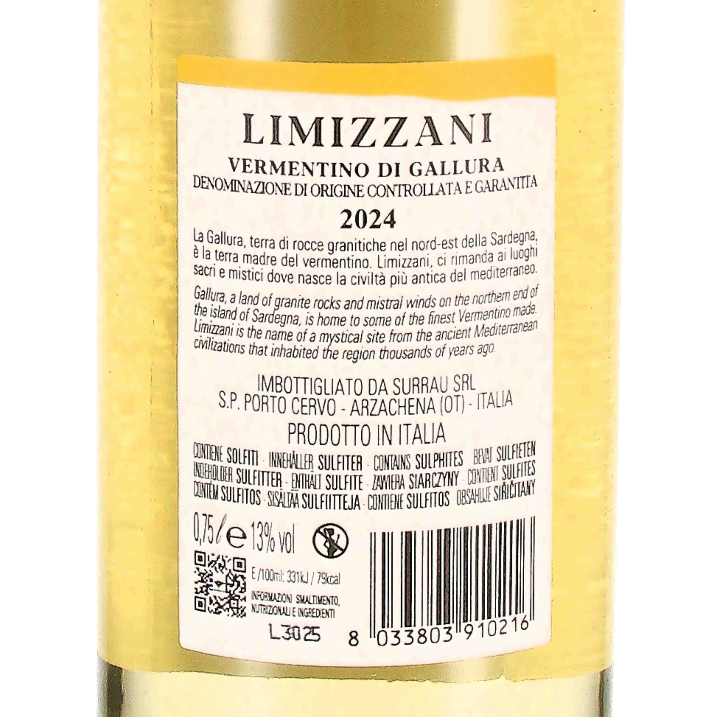LIMIZZANI Vermentino di Gallura DOCG 2024