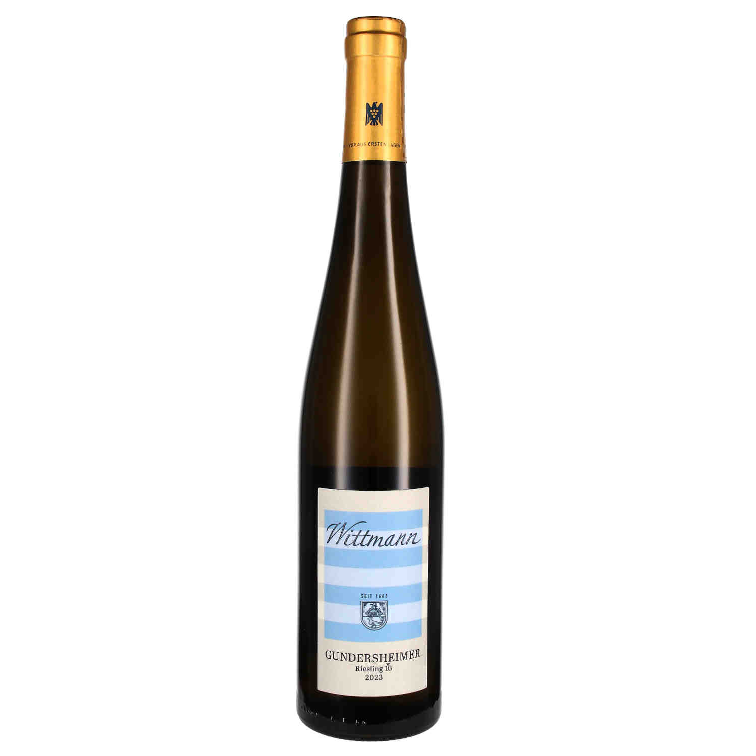 Gundersheimer Riesling trocken 1G Erste Lage 2023, QbA  (bio)