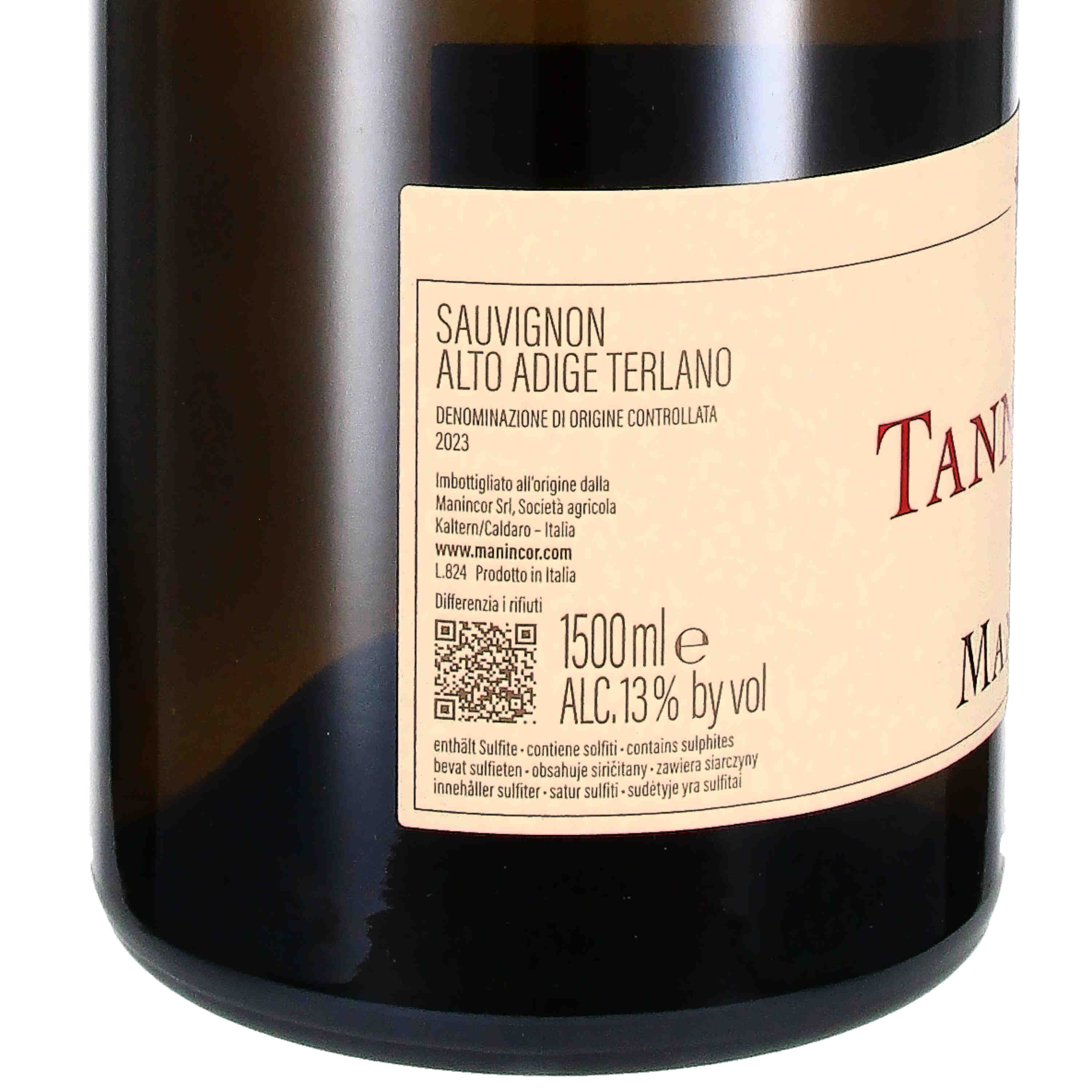 Sauvignon Blanc Tannenberg 2023 Terlan DOC (bio) - Magnum