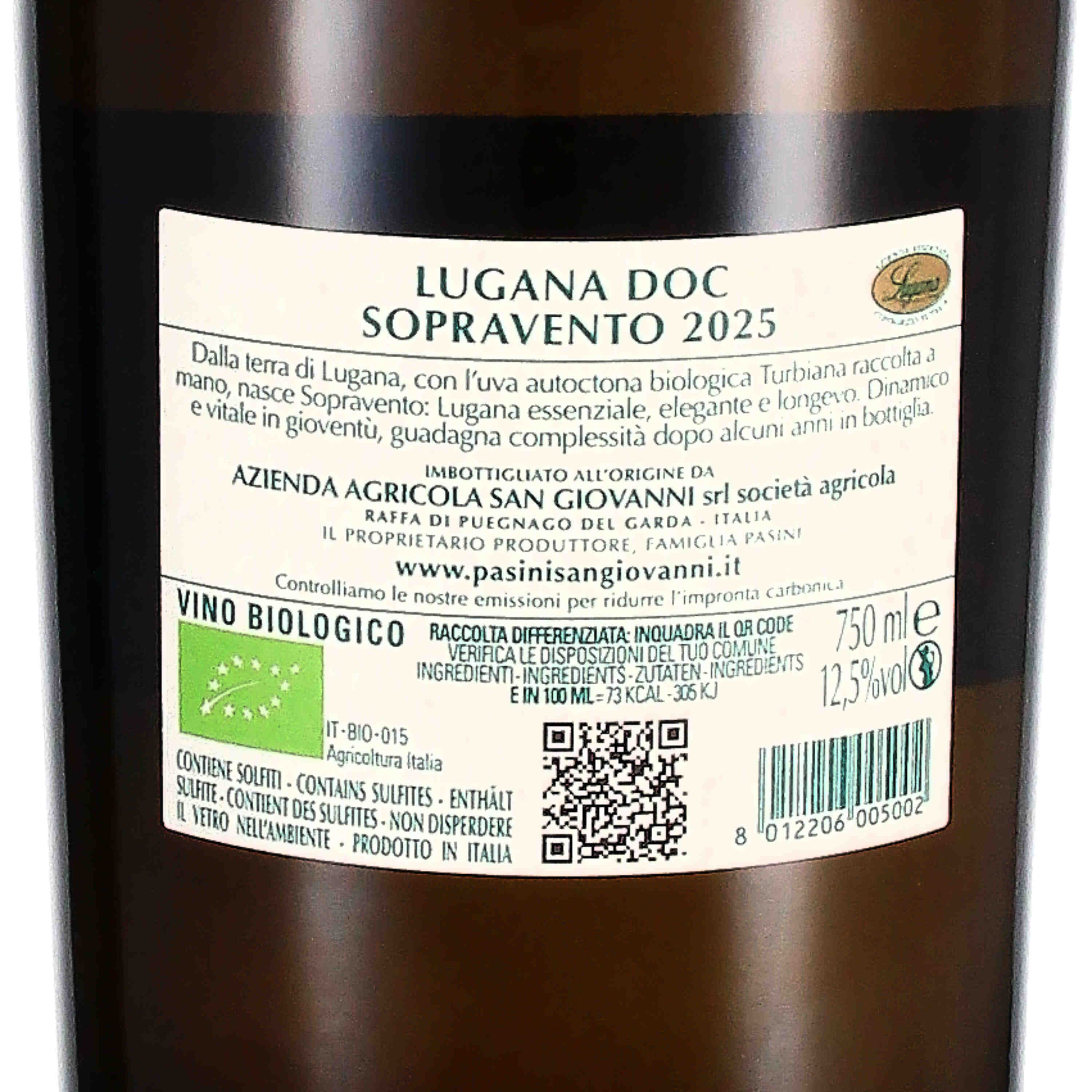 Lugana DOC "Sopravento" 2025 (bio)