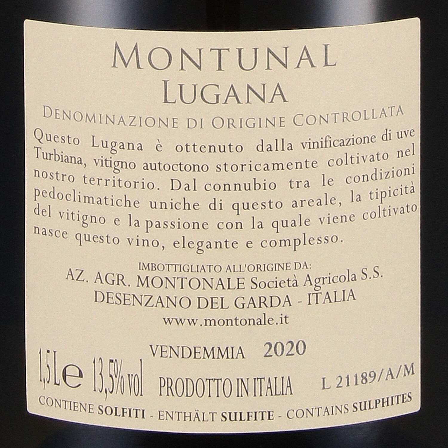 Lugana DOC Montunal 2020 - Magnum