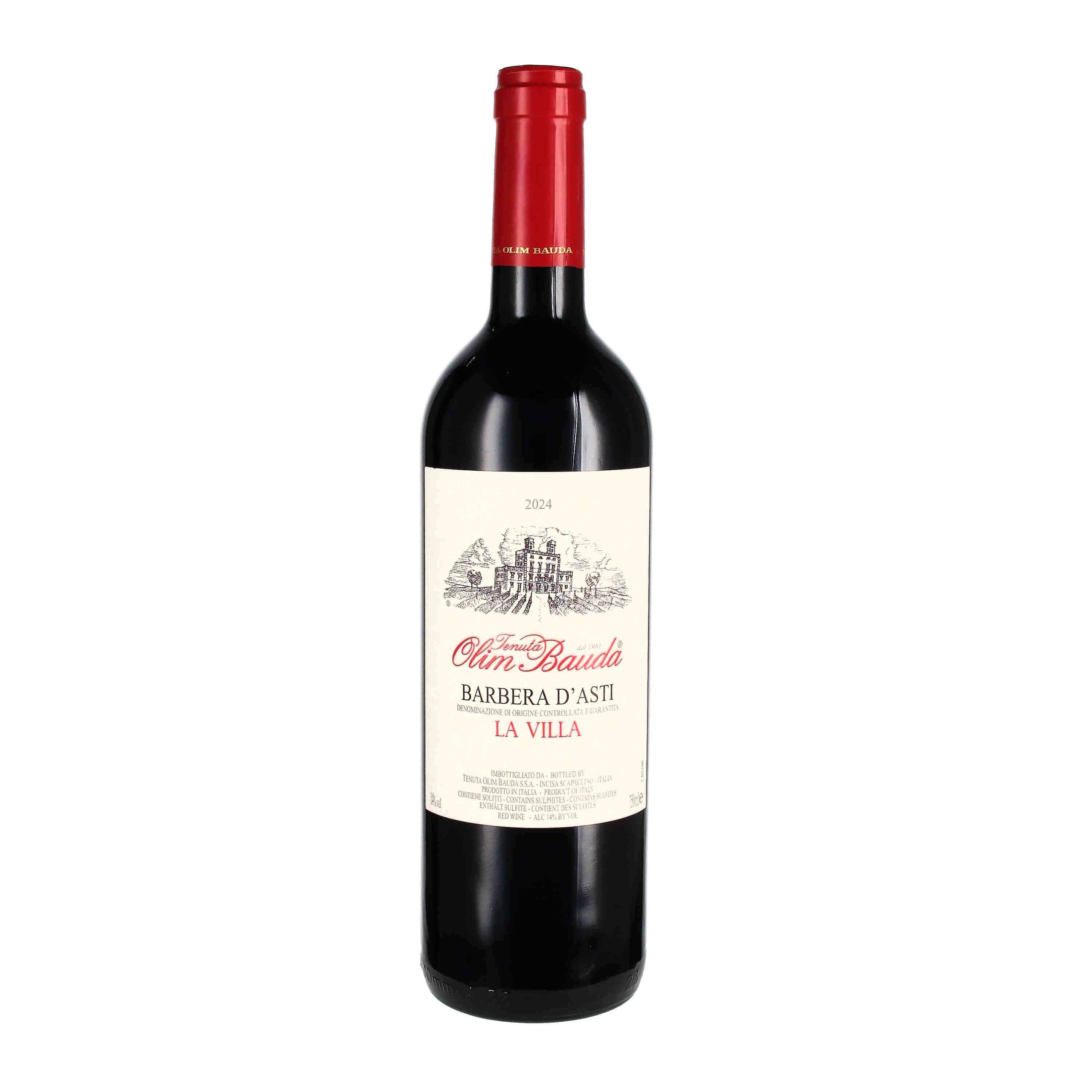 Barbera d'Asti La Villa DOCG 2024 (bio)