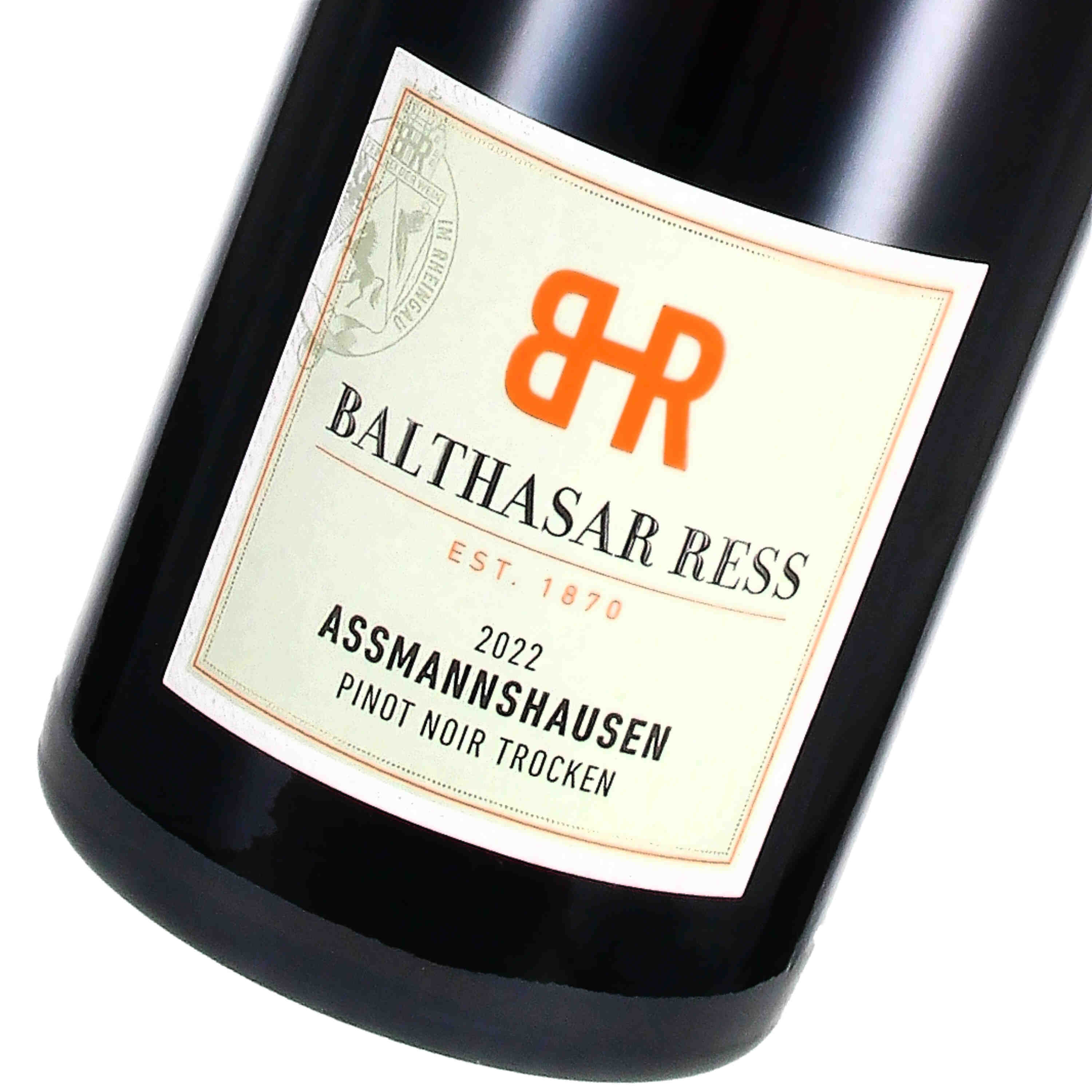 Pinot Noir Assmannshausen, QW 2022 (bio)