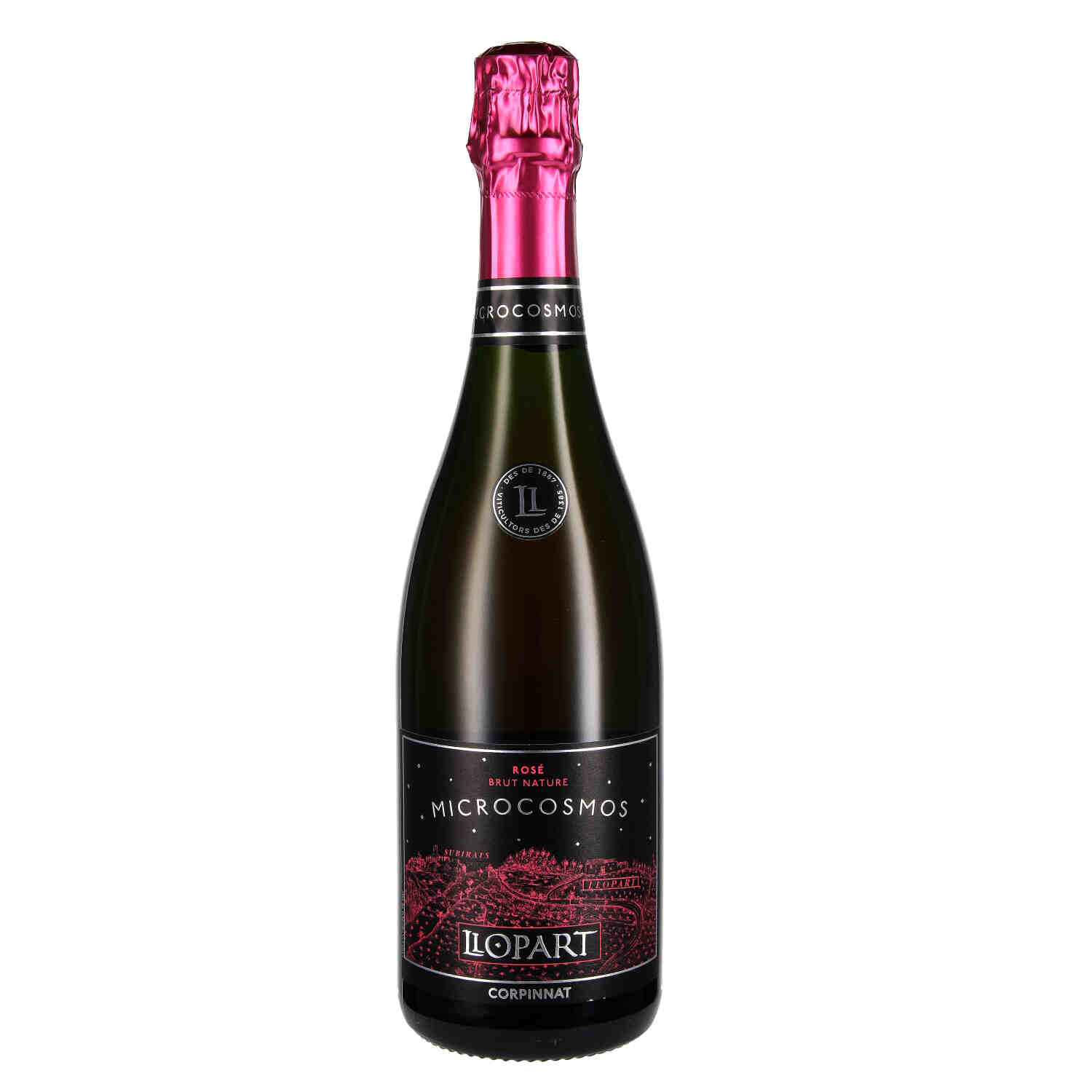 Corpinnat Rosé brut nature Microcosmos 2021 (bio)