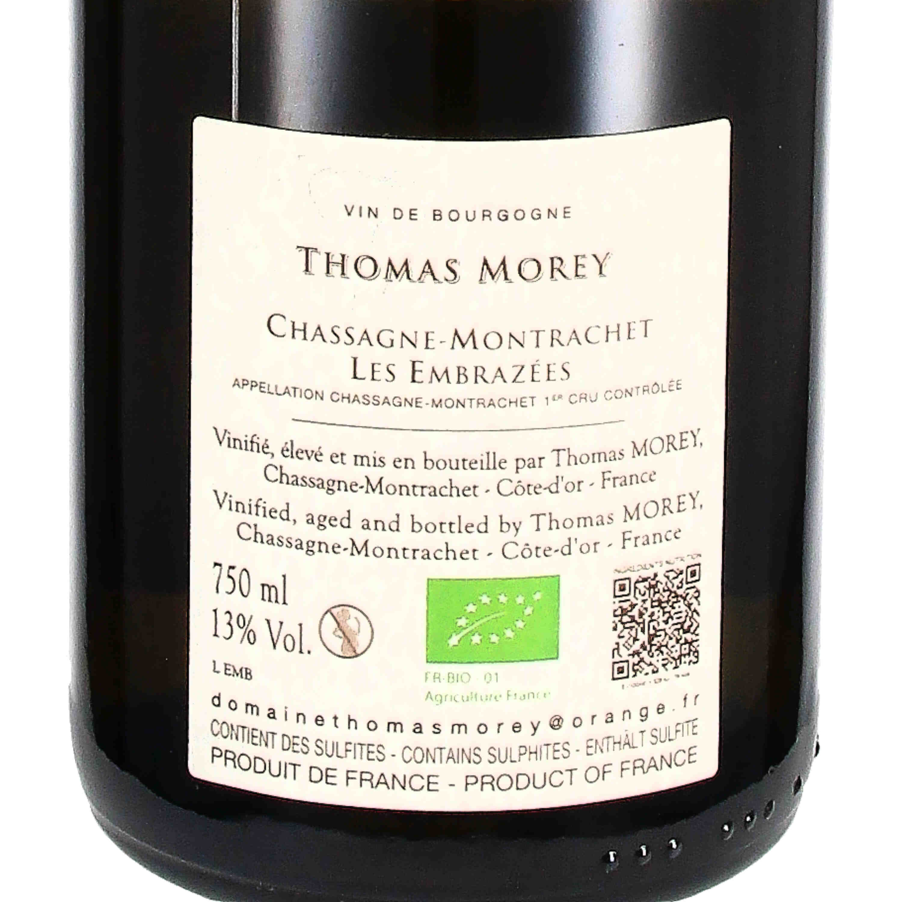 Chassagne-Montrachet 1er Cru "Les Embrazées" 2024