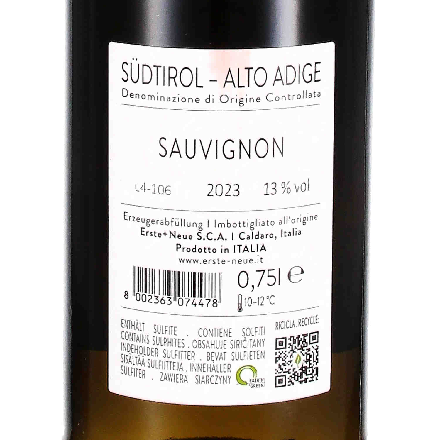 Sauvignon Südtirol DOC 2023