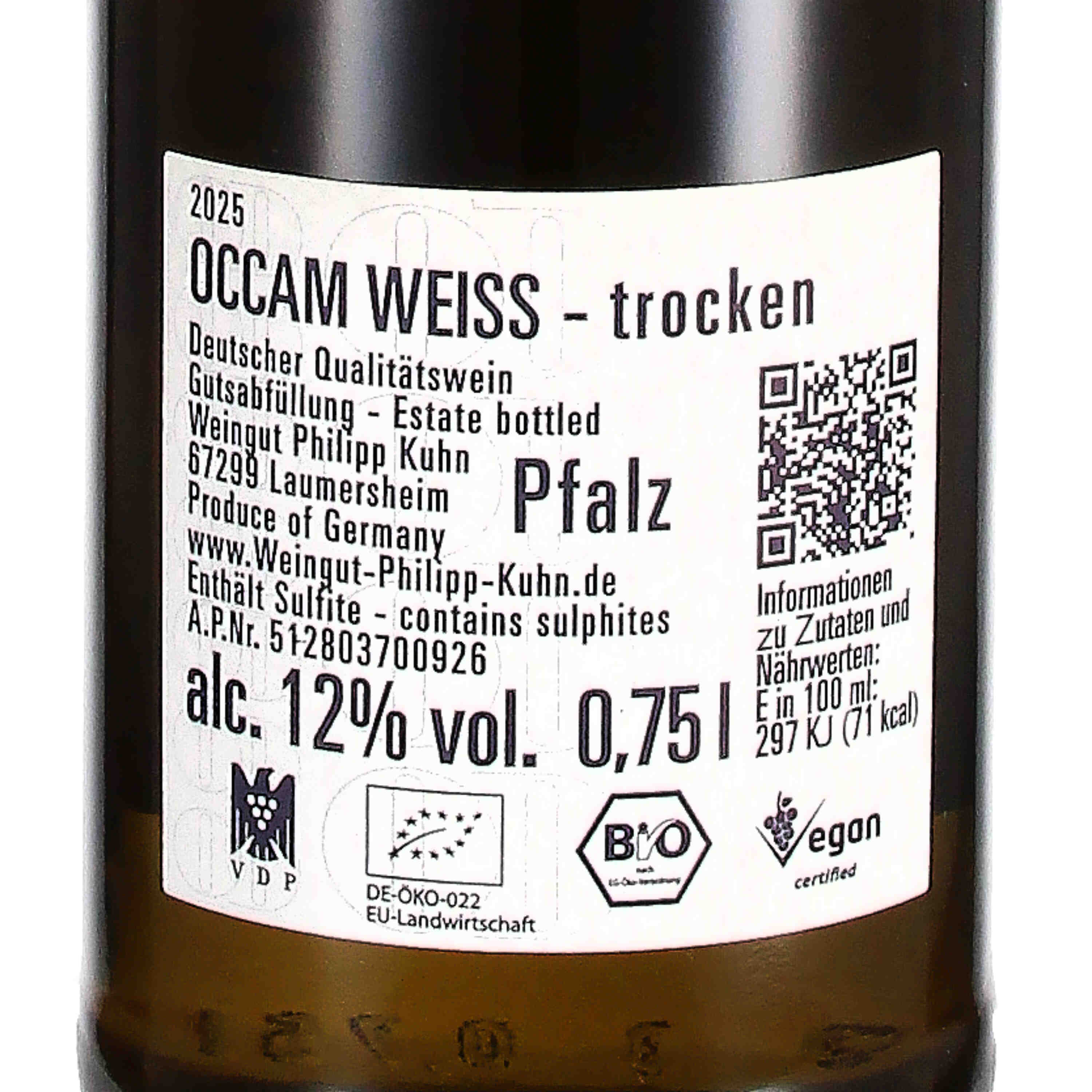 OCCAM DELI Weissweincuvée trocken 2025