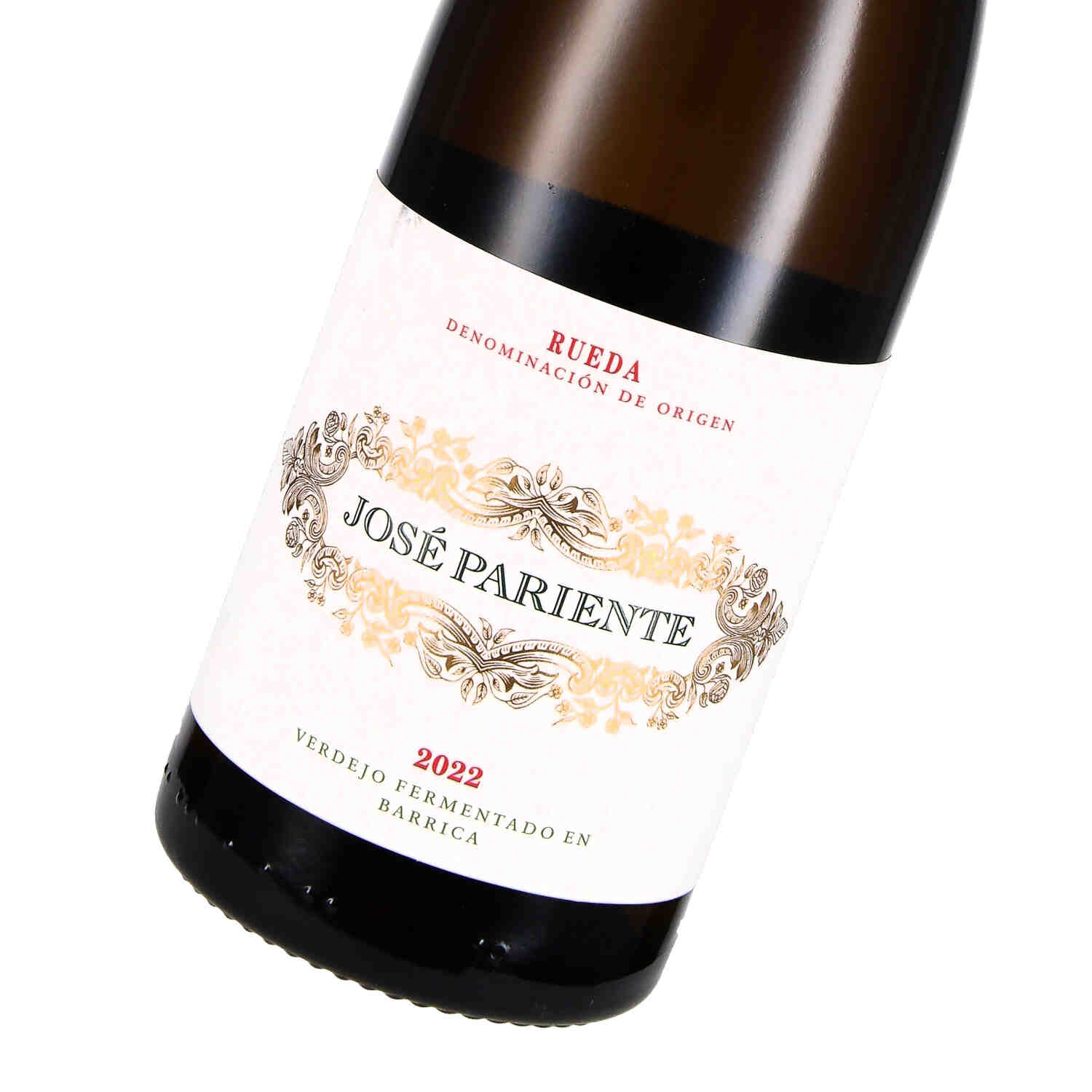 José Pariente Verdejo fermentado en barrica 2022 Rueda D. O. (bio)