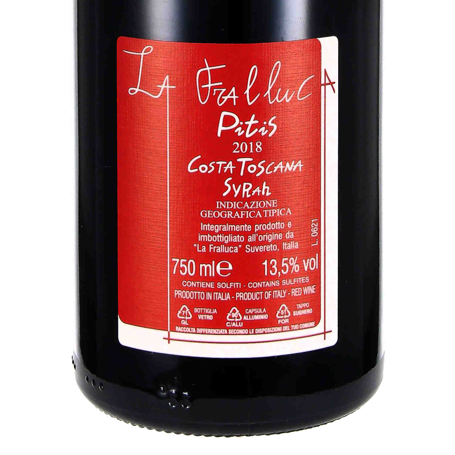 Syrah Costa Toscana IGT Pitis 2018