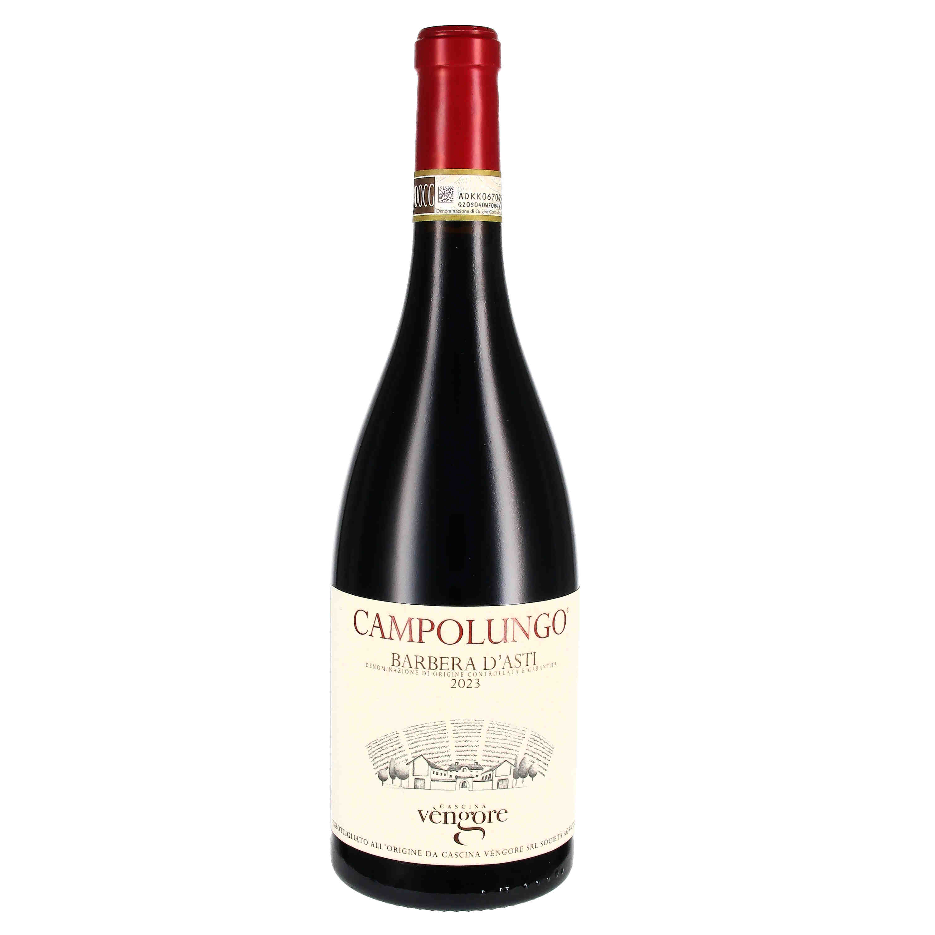 Campolungo Barbera d'Asti DOCG 2023  (bio)
