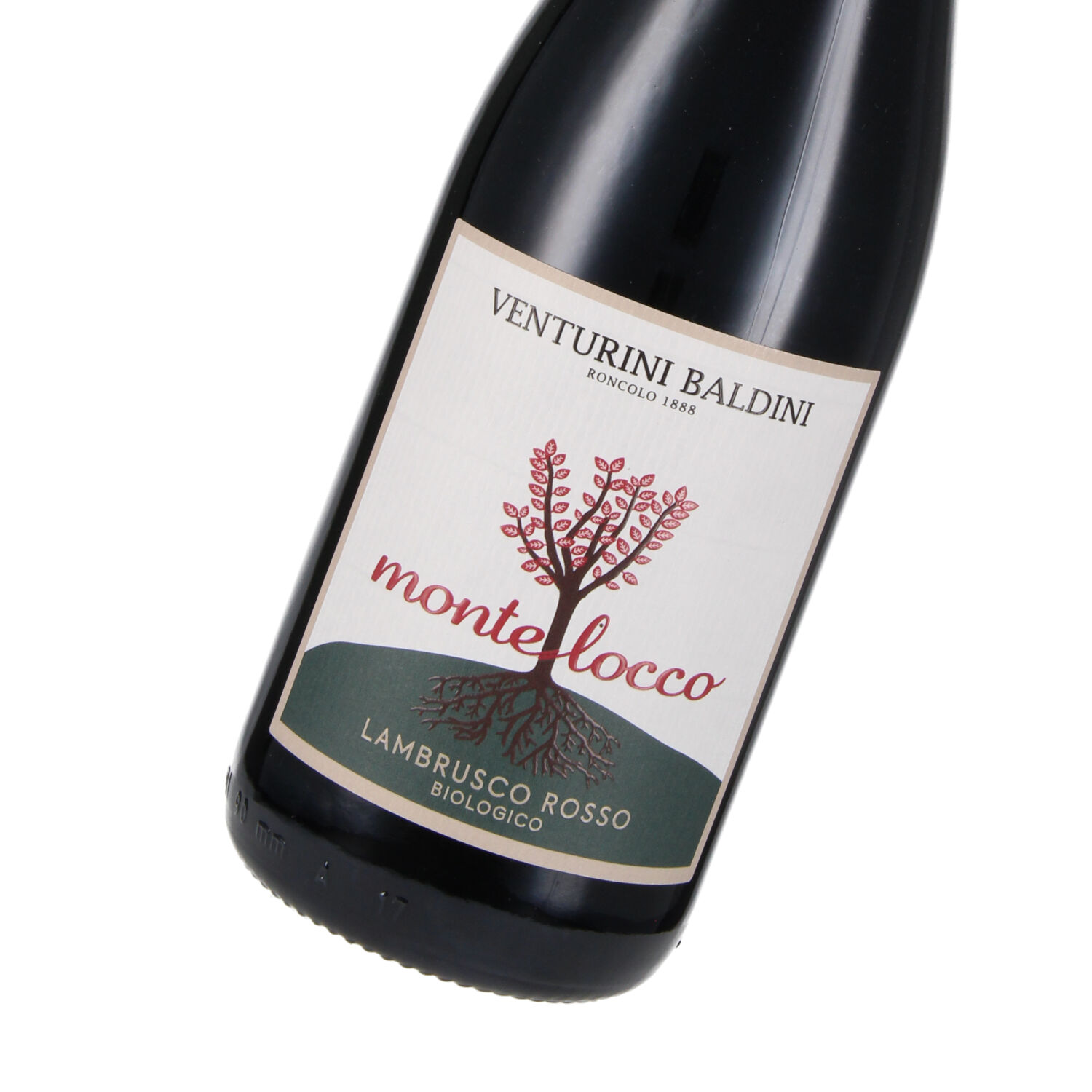 Montelocco Lambrusco frizzante Rosso semi-secco IGP Emilia ( (bio))