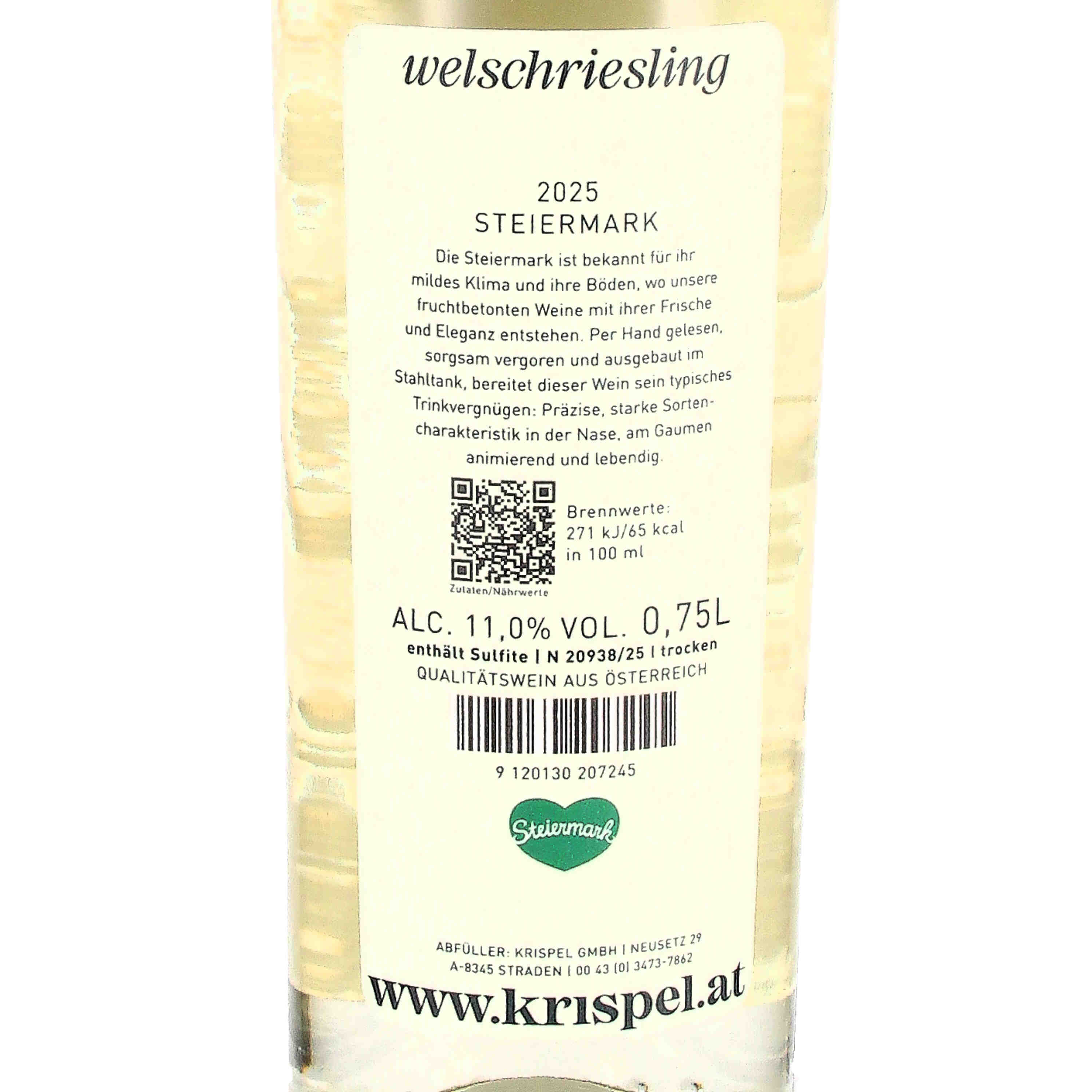Welschriesling Steiermark 2025