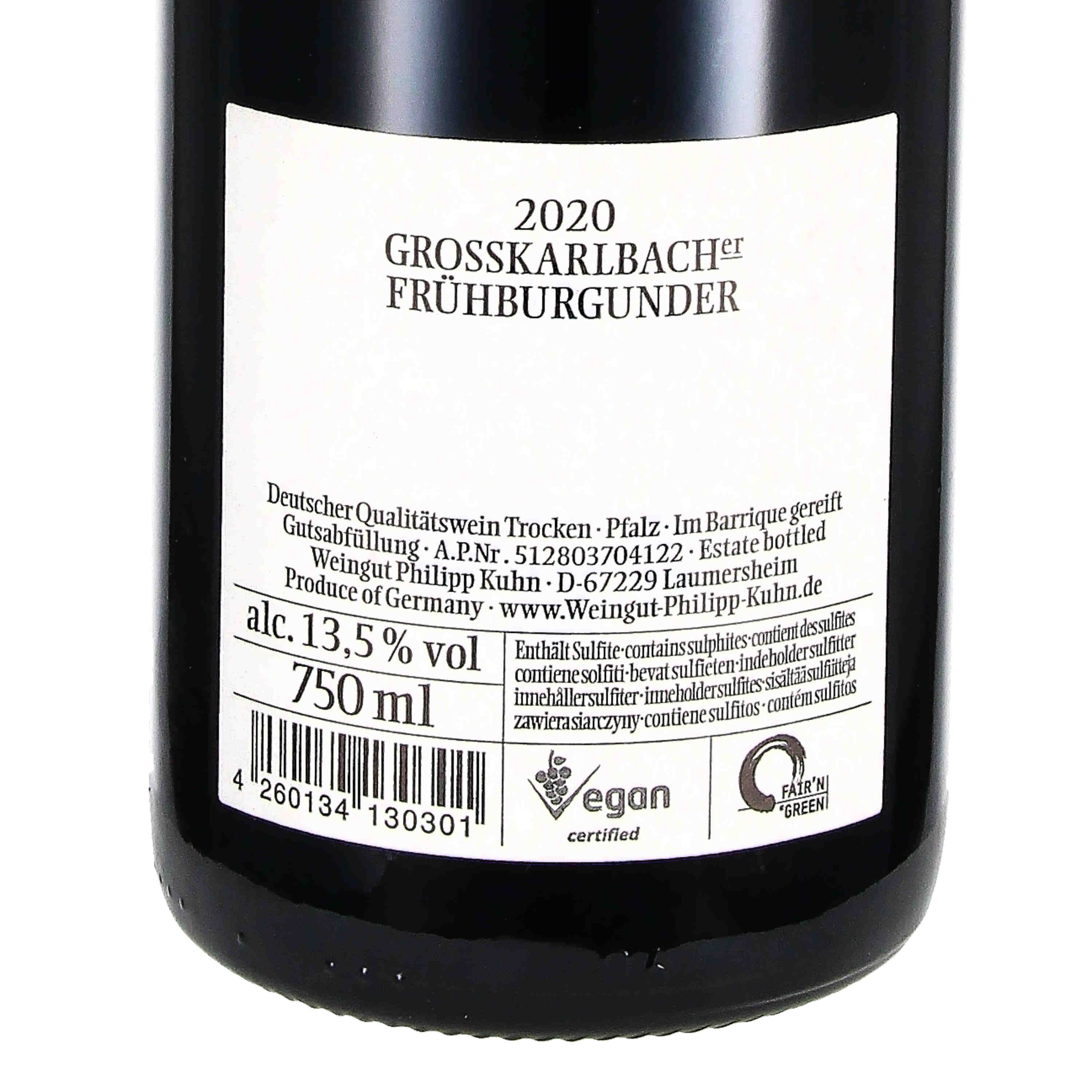 Frühburgunder trocken Großkarlbacher Réserve 2020