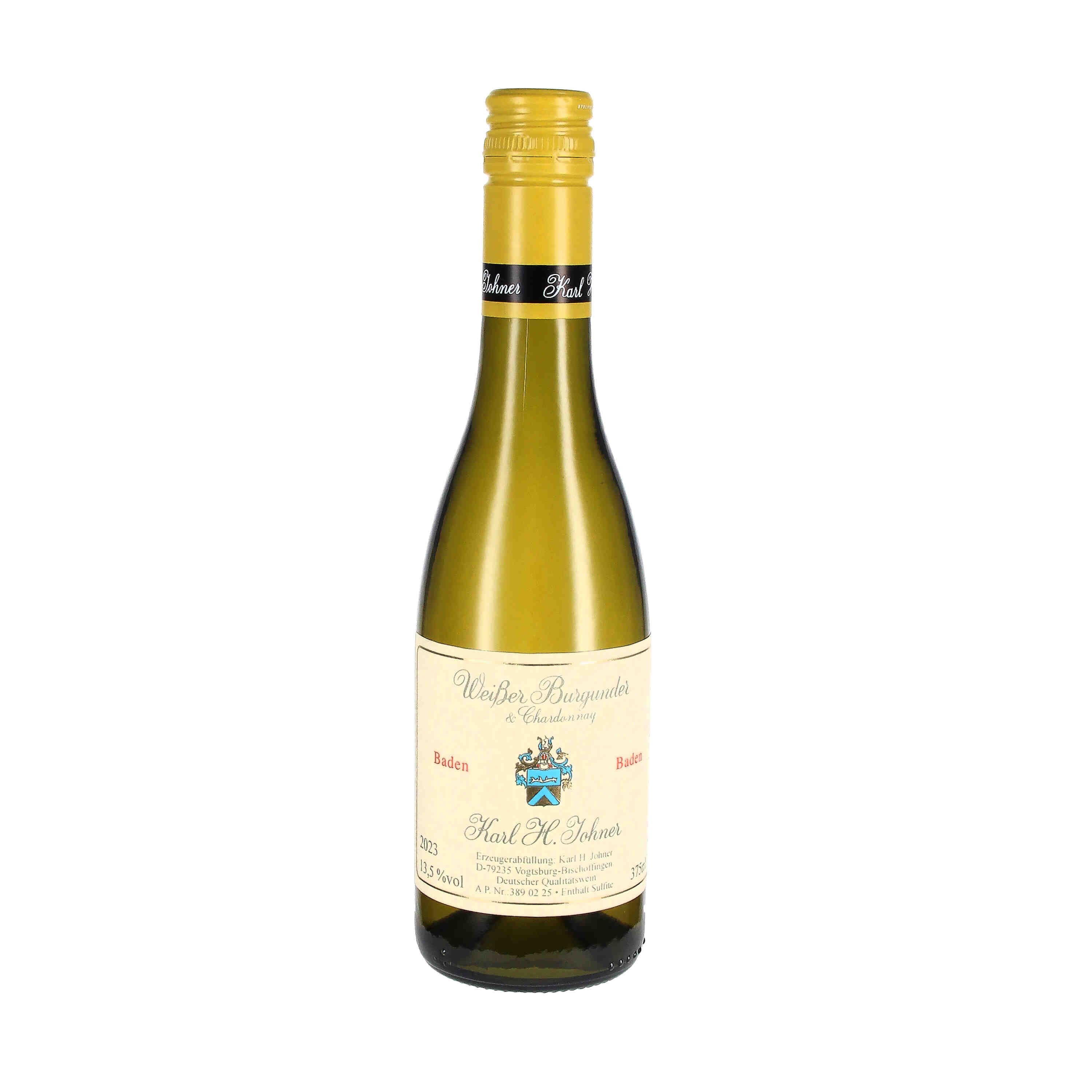 Weißer Burgunder & Chardonnay 2023 - halbe Flasche