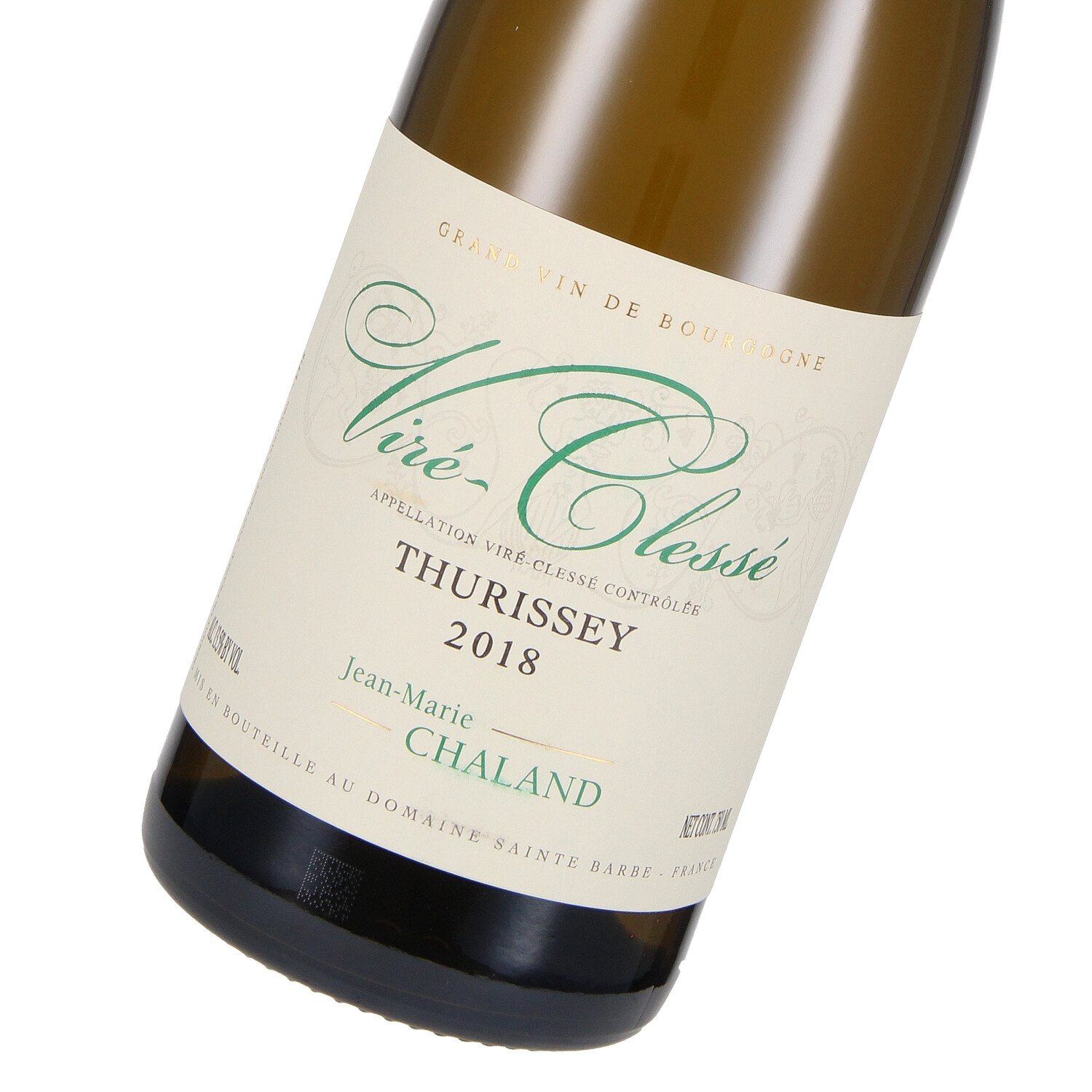 Viré-Clessé AC Thurissey Jean-Marie Chaland 2018 (bio)