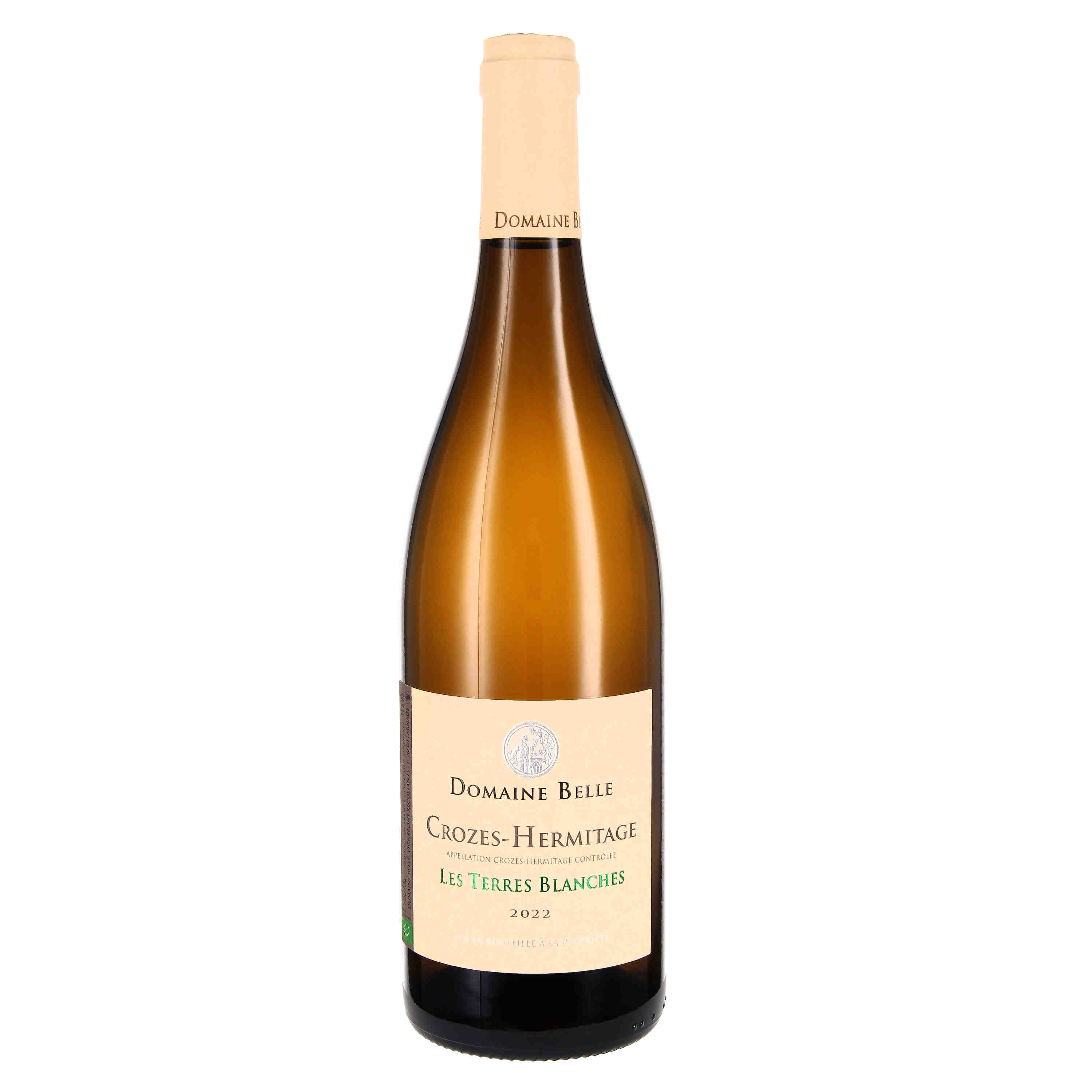 Crozes Hermitage blanc Les Terres Blanches 2022 (bio)